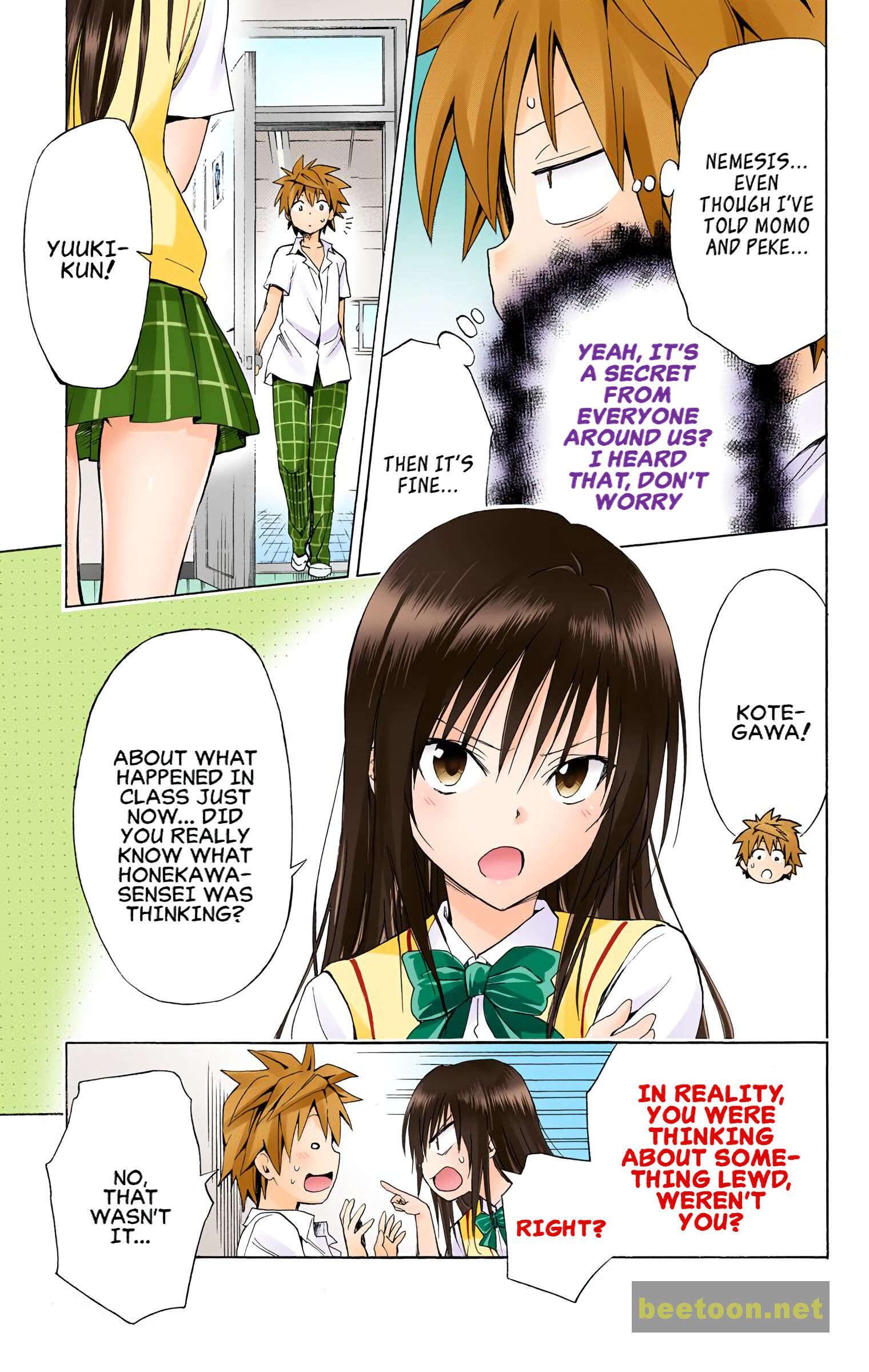 To LOVE-Ru Darkness - Full color Chapter 62 - HolyManga.Net