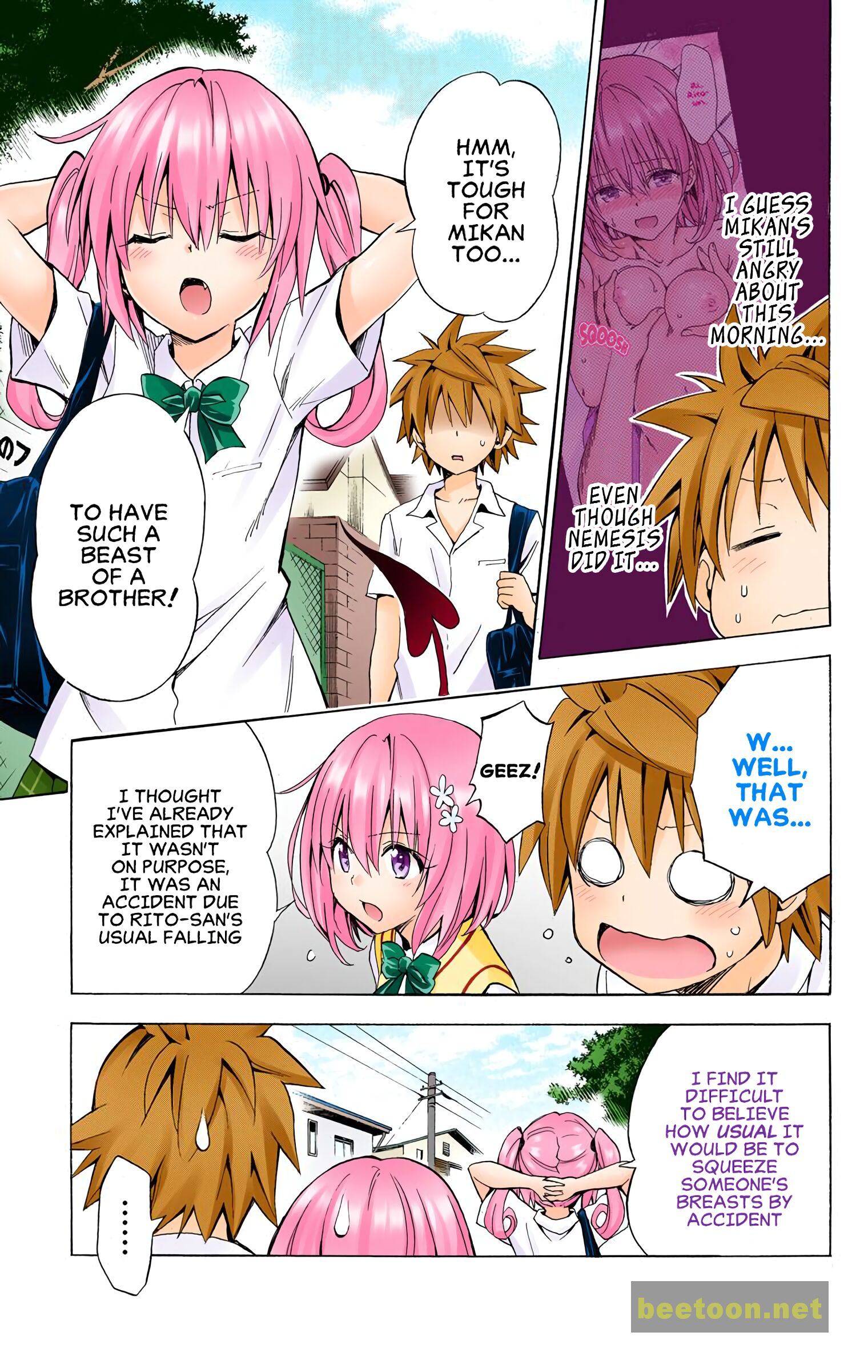 To LOVE-Ru Darkness - Full color Chapter 62 - HolyManga.Net