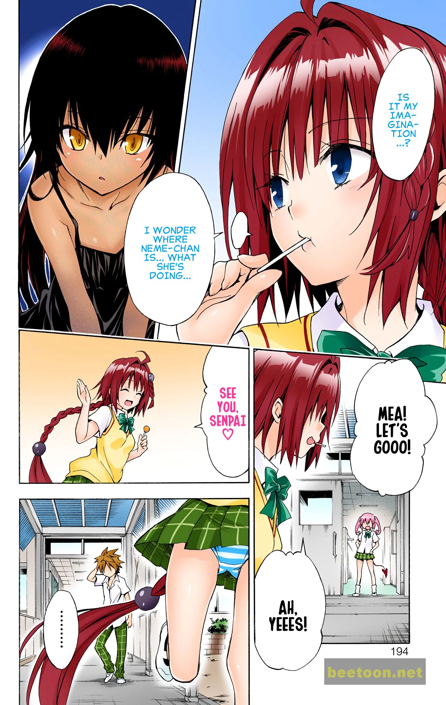 To LOVE-Ru Darkness - Full color Chapter 62 - HolyManga.Net