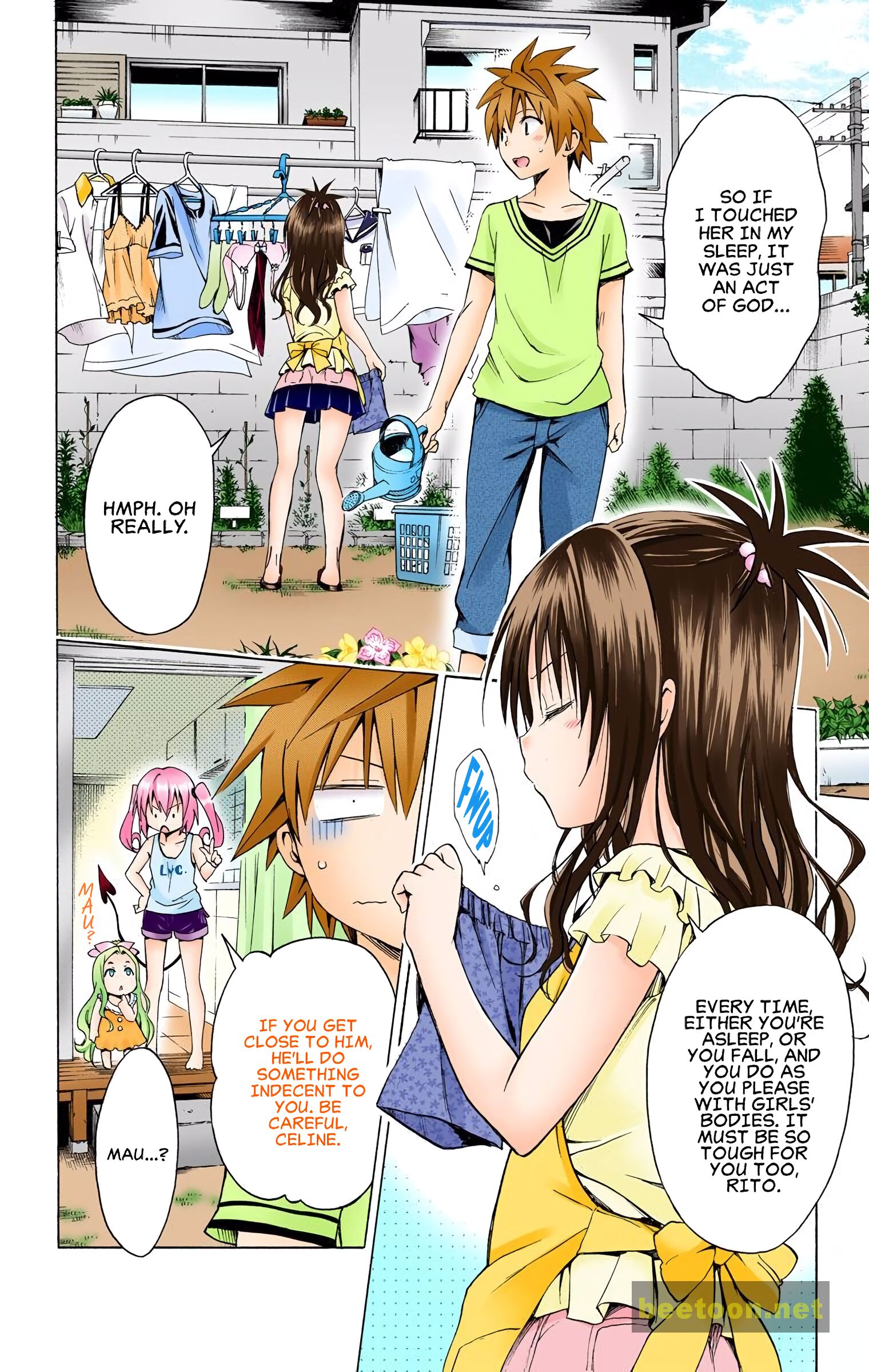 To LOVE-Ru Darkness - Full color Chapter 63 - HolyManga.Net