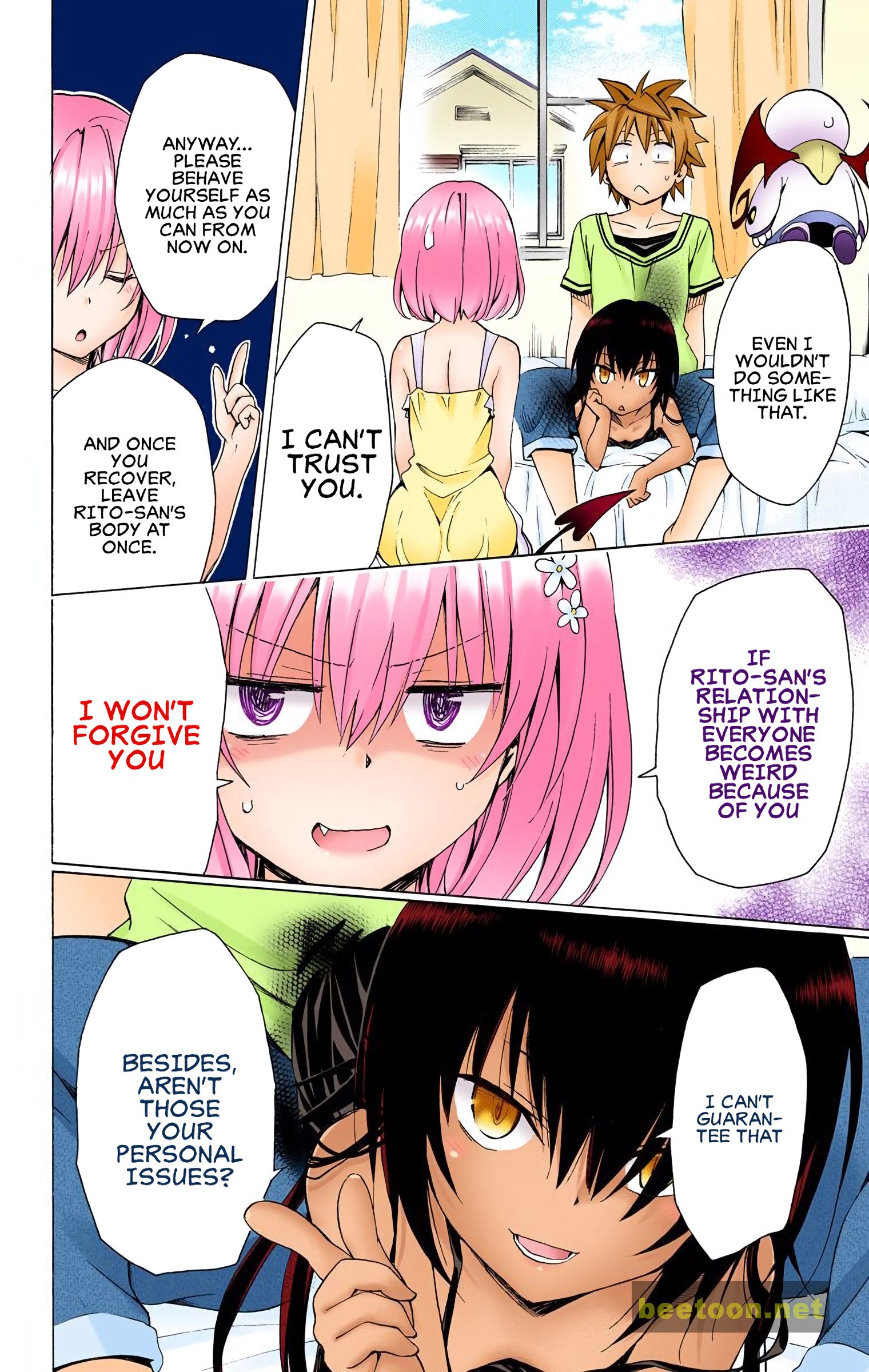 To LOVE-Ru Darkness - Full color Chapter 63 - HolyManga.Net