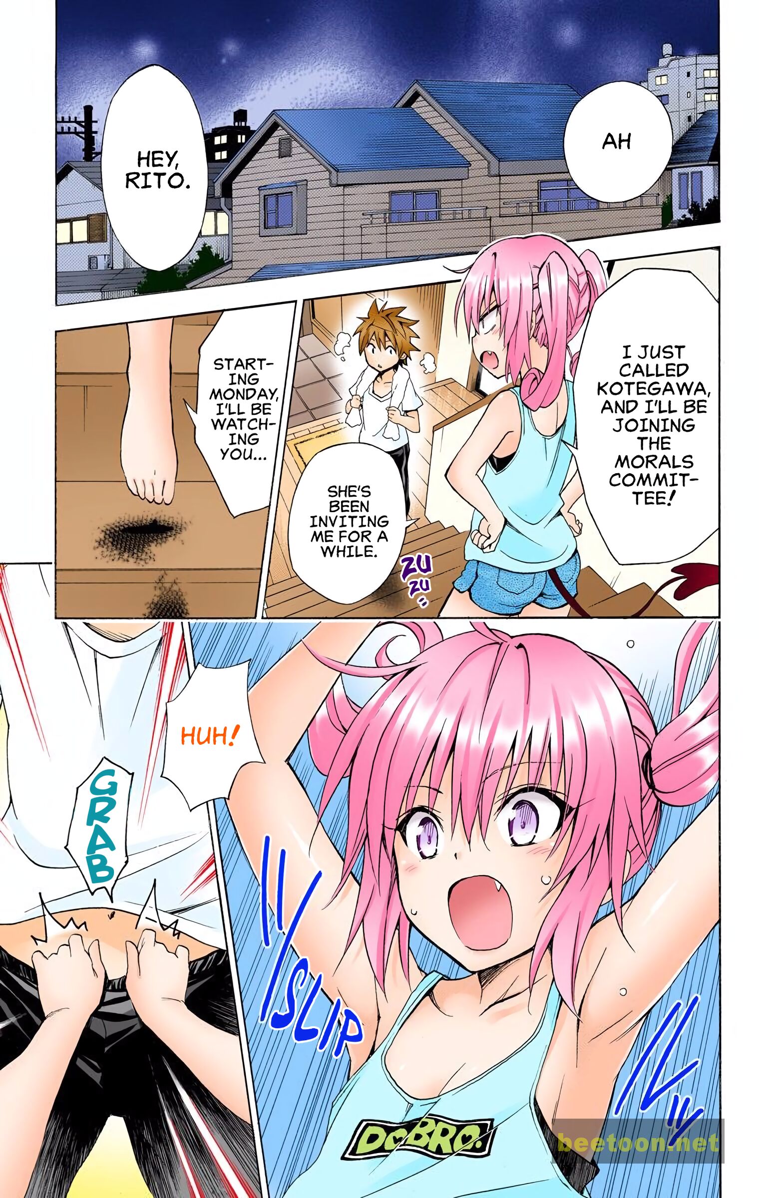 To LOVE-Ru Darkness - Full color Chapter 63 - HolyManga.Net