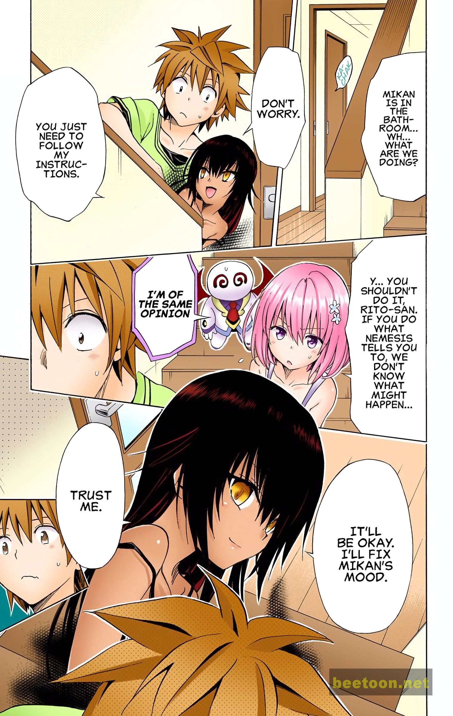 To LOVE-Ru Darkness - Full color Chapter 63 - HolyManga.Net