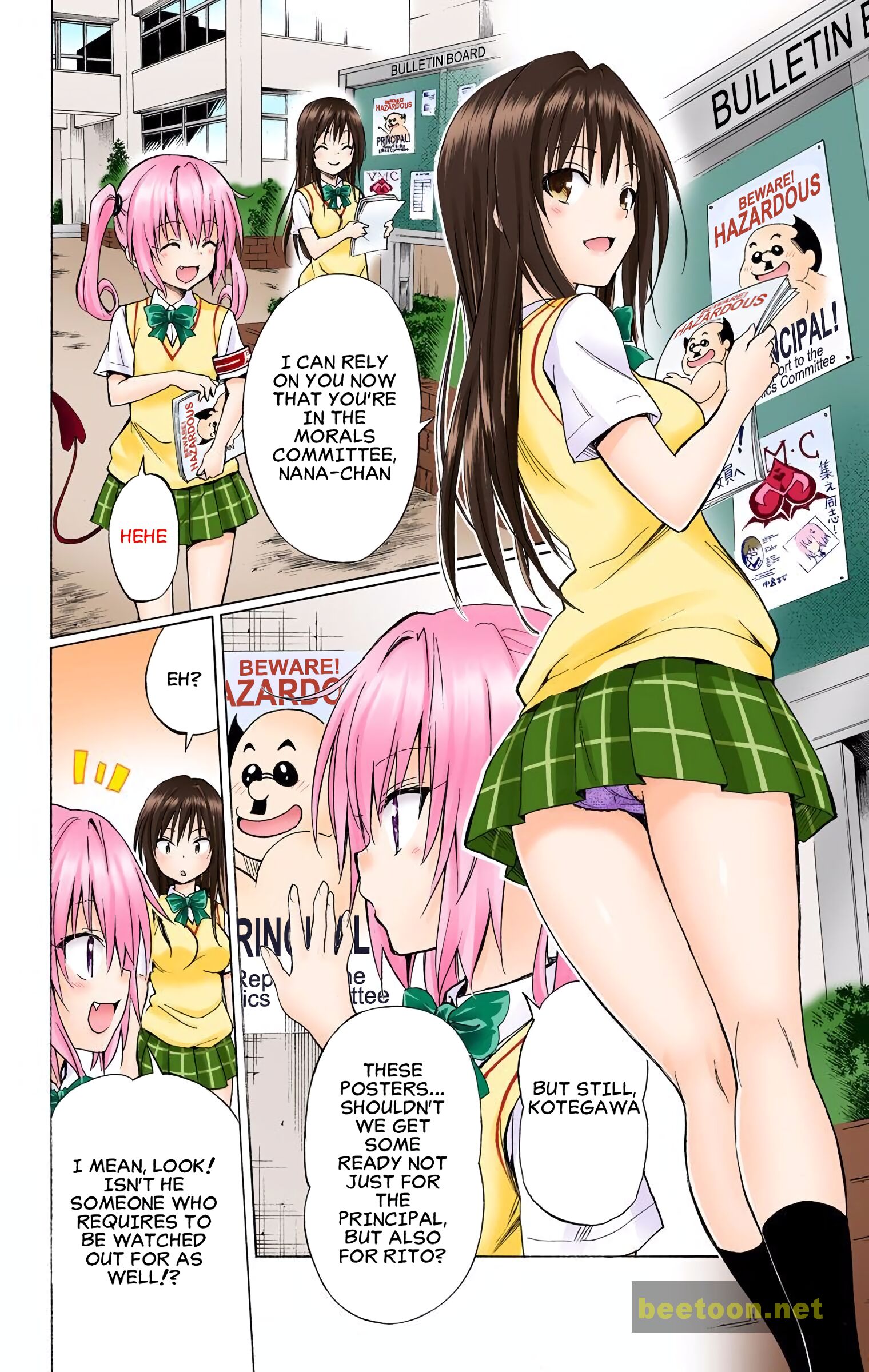 To LOVE-Ru Darkness - Full color Chapter 64 - HolyManga.Net