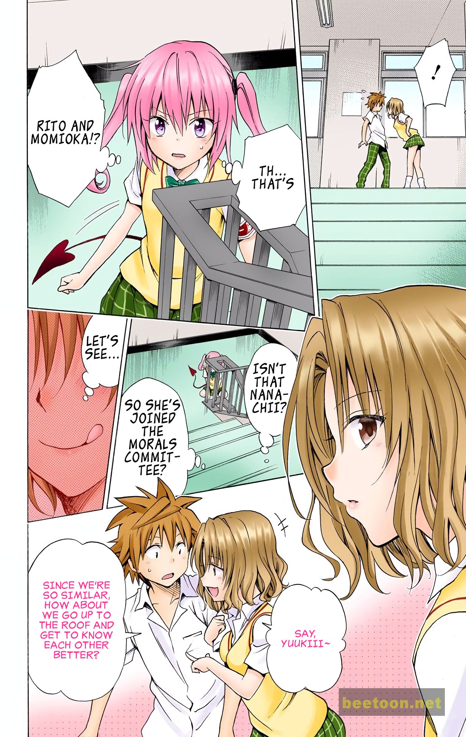 To LOVE-Ru Darkness - Full color Chapter 64 - HolyManga.Net