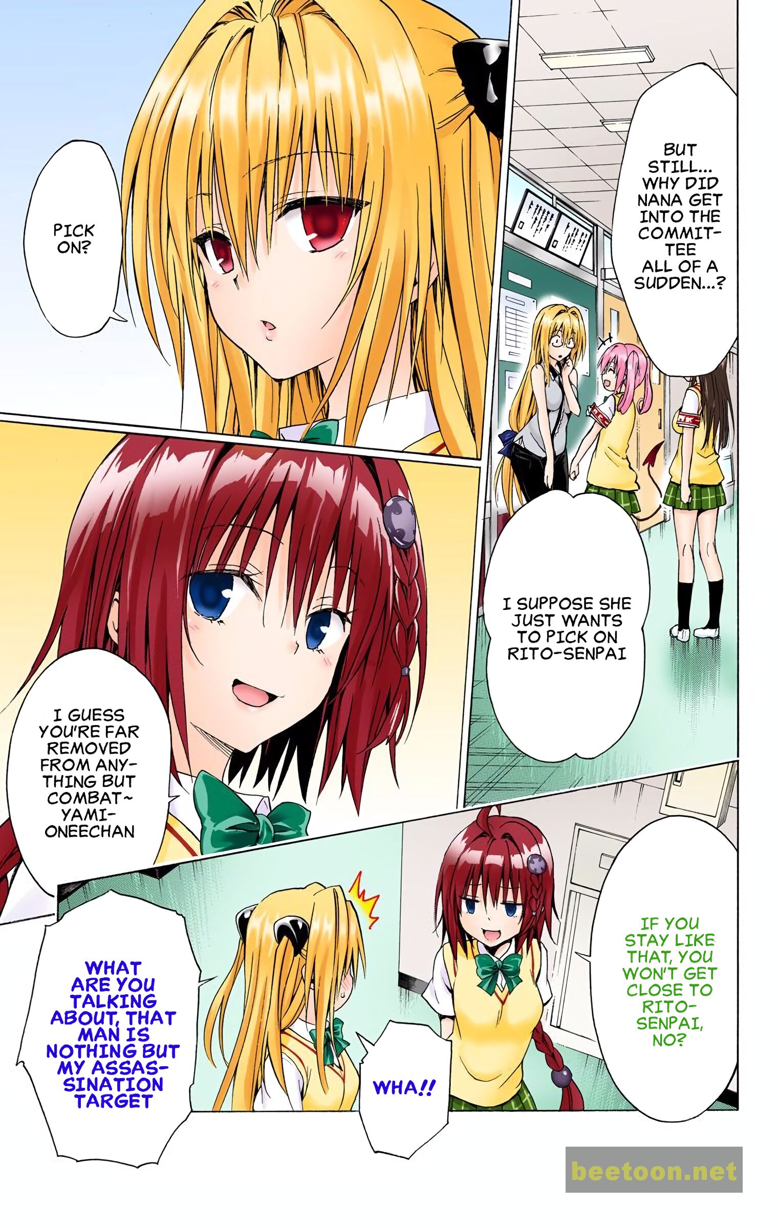 To LOVE-Ru Darkness - Full color Chapter 64 - HolyManga.Net