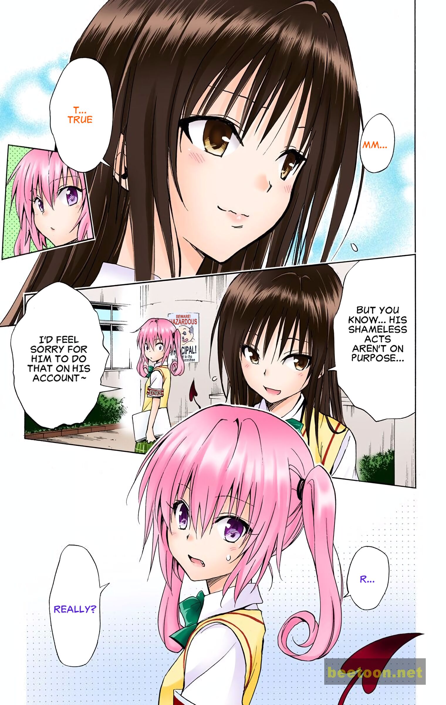 To LOVE-Ru Darkness - Full color Chapter 64 - HolyManga.Net