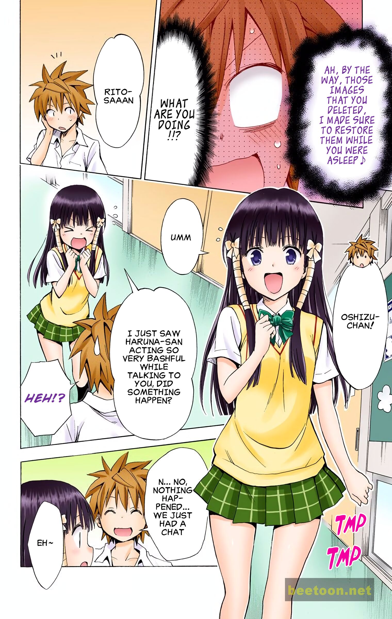 To LOVE-Ru Darkness - Full color Chapter 64 - HolyManga.Net