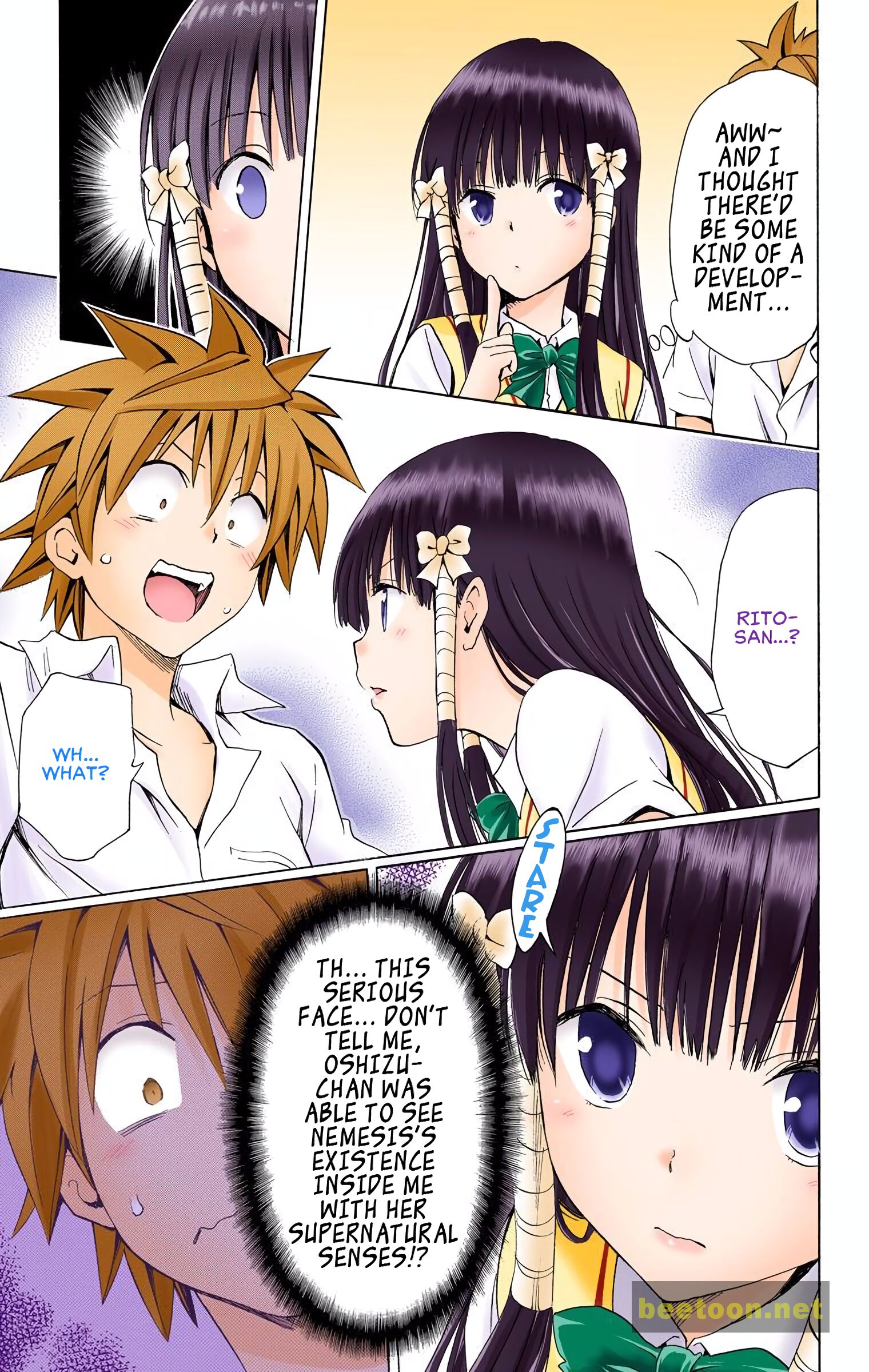 To LOVE-Ru Darkness - Full color Chapter 64 - HolyManga.Net