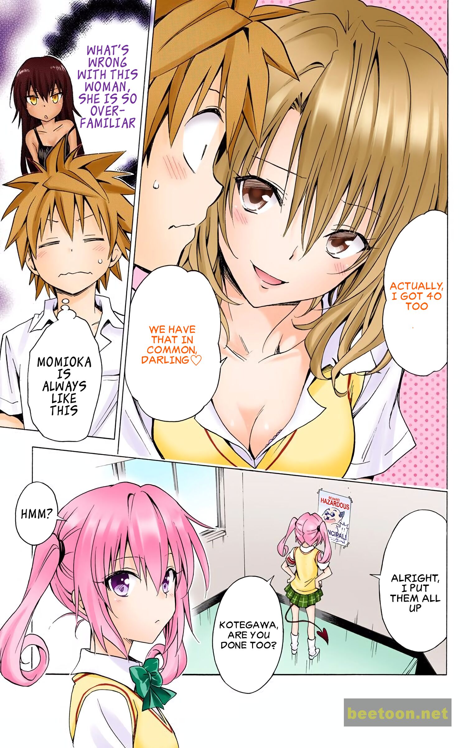 To LOVE-Ru Darkness - Full color Chapter 64 - HolyManga.Net