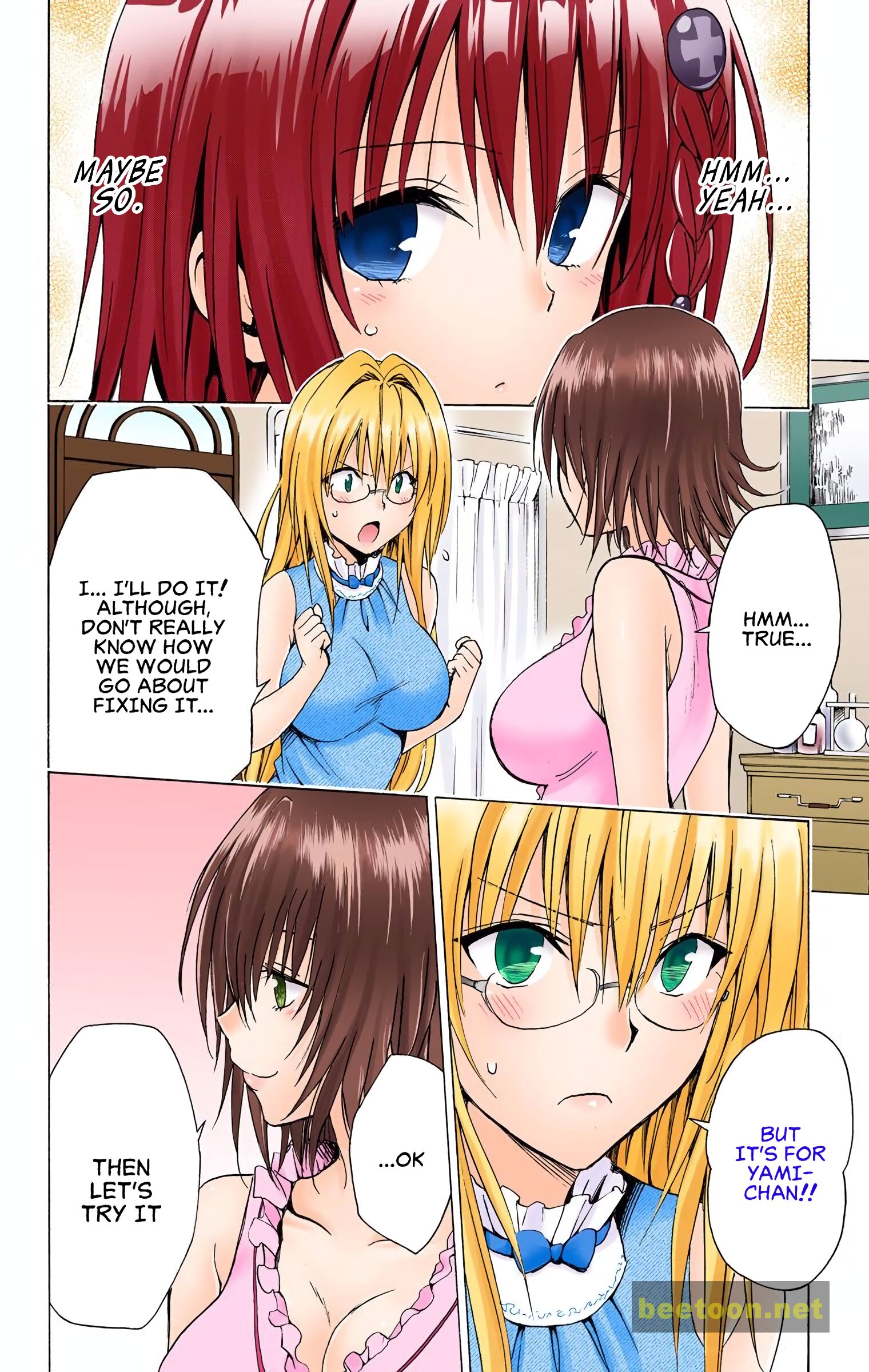 To LOVE-Ru Darkness - Full color Chapter 65 - HolyManga.Net