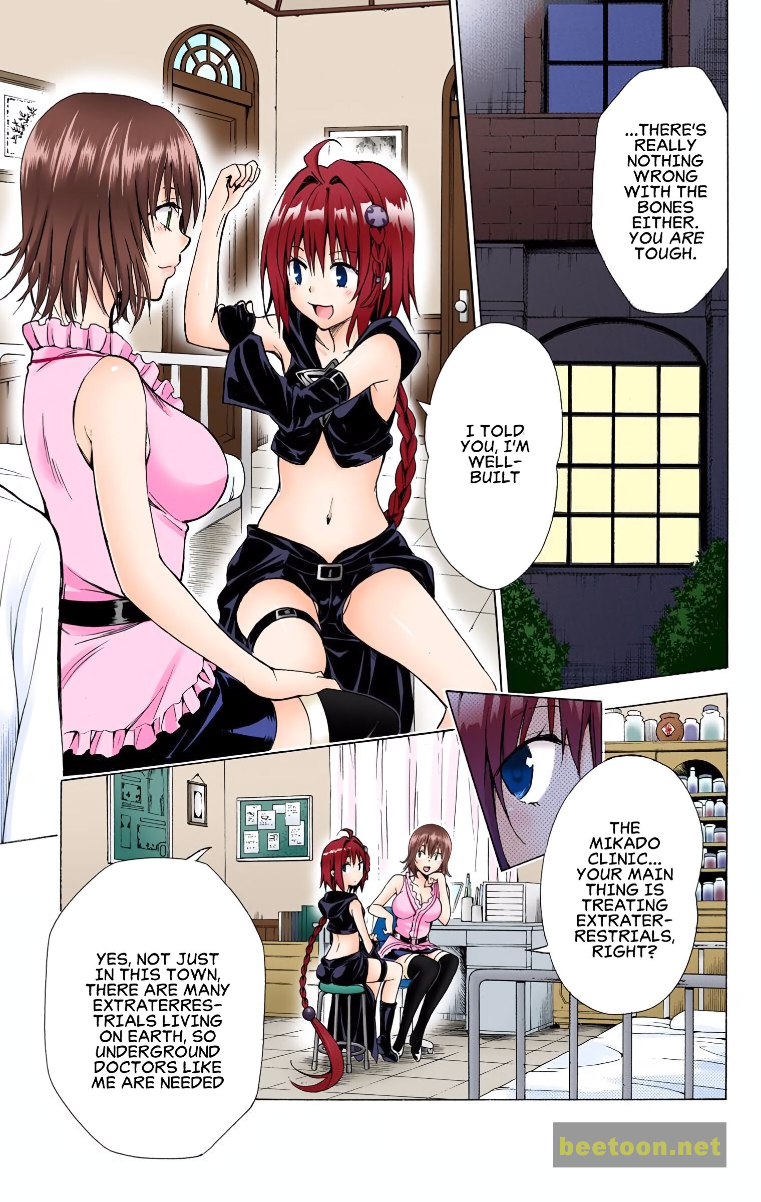 To LOVE-Ru Darkness - Full color Chapter 65 - HolyManga.Net