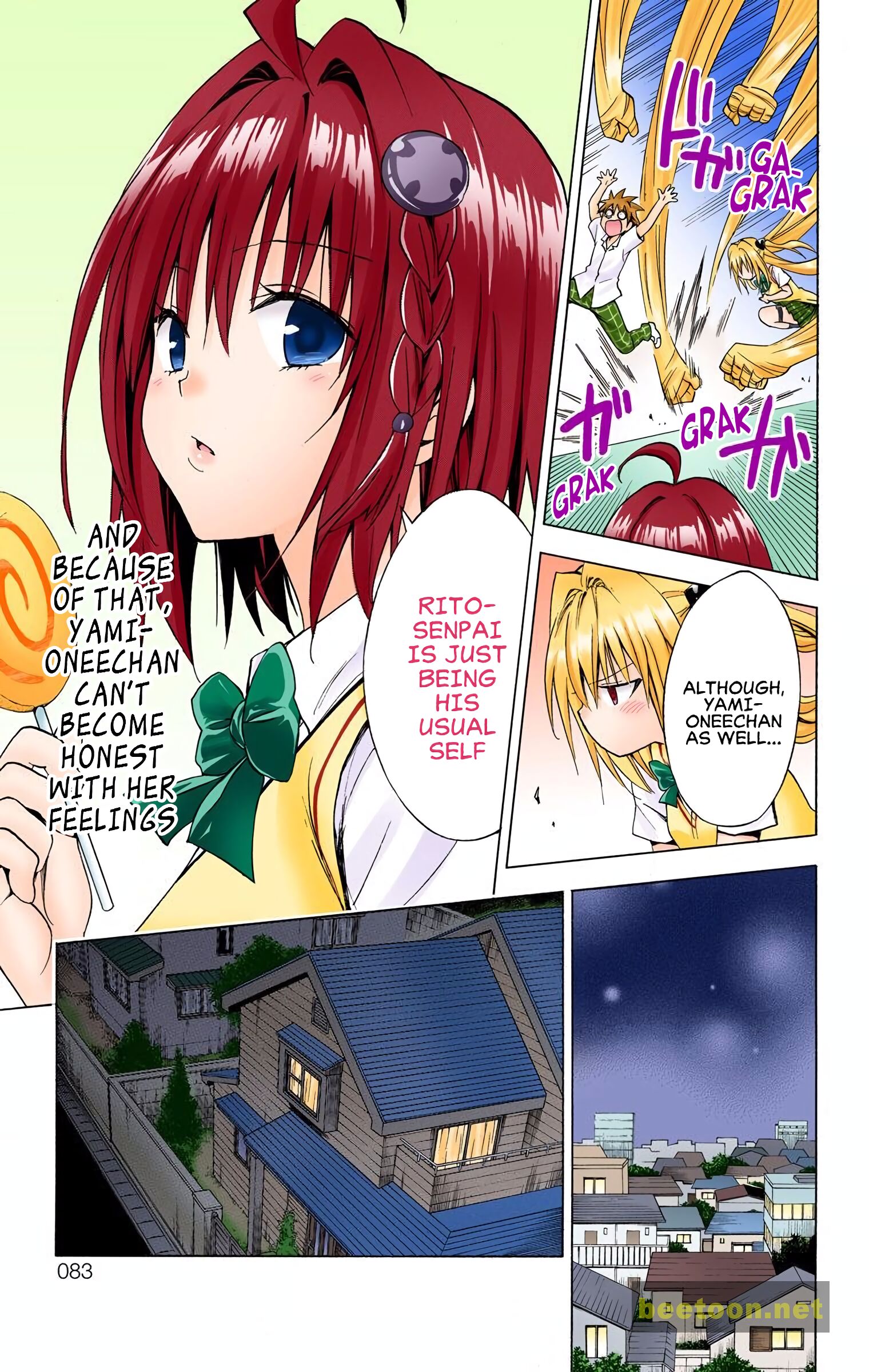 To LOVE-Ru Darkness - Full color Chapter 65 - HolyManga.Net