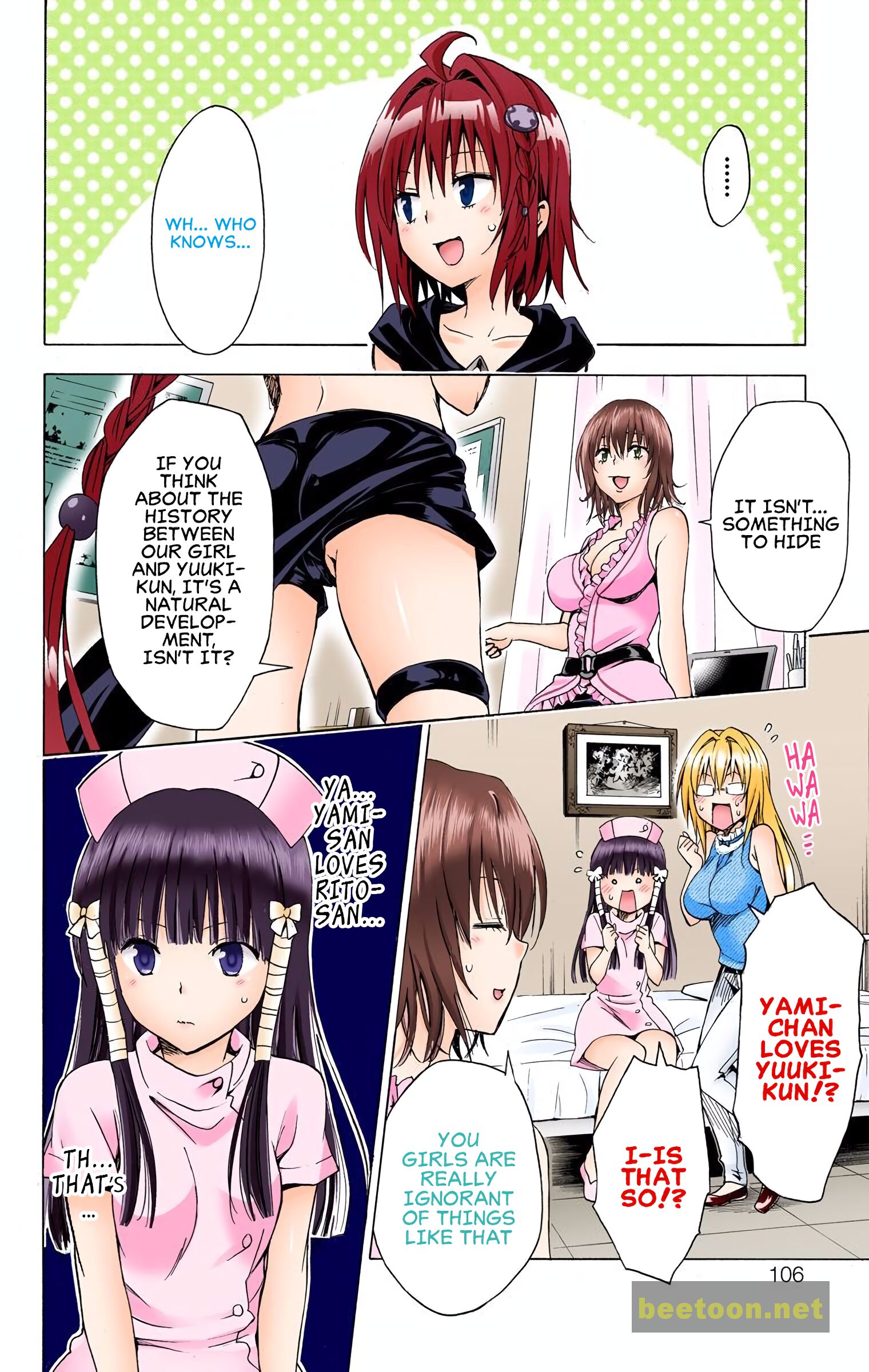 To LOVE-Ru Darkness - Full color Chapter 65 - HolyManga.Net