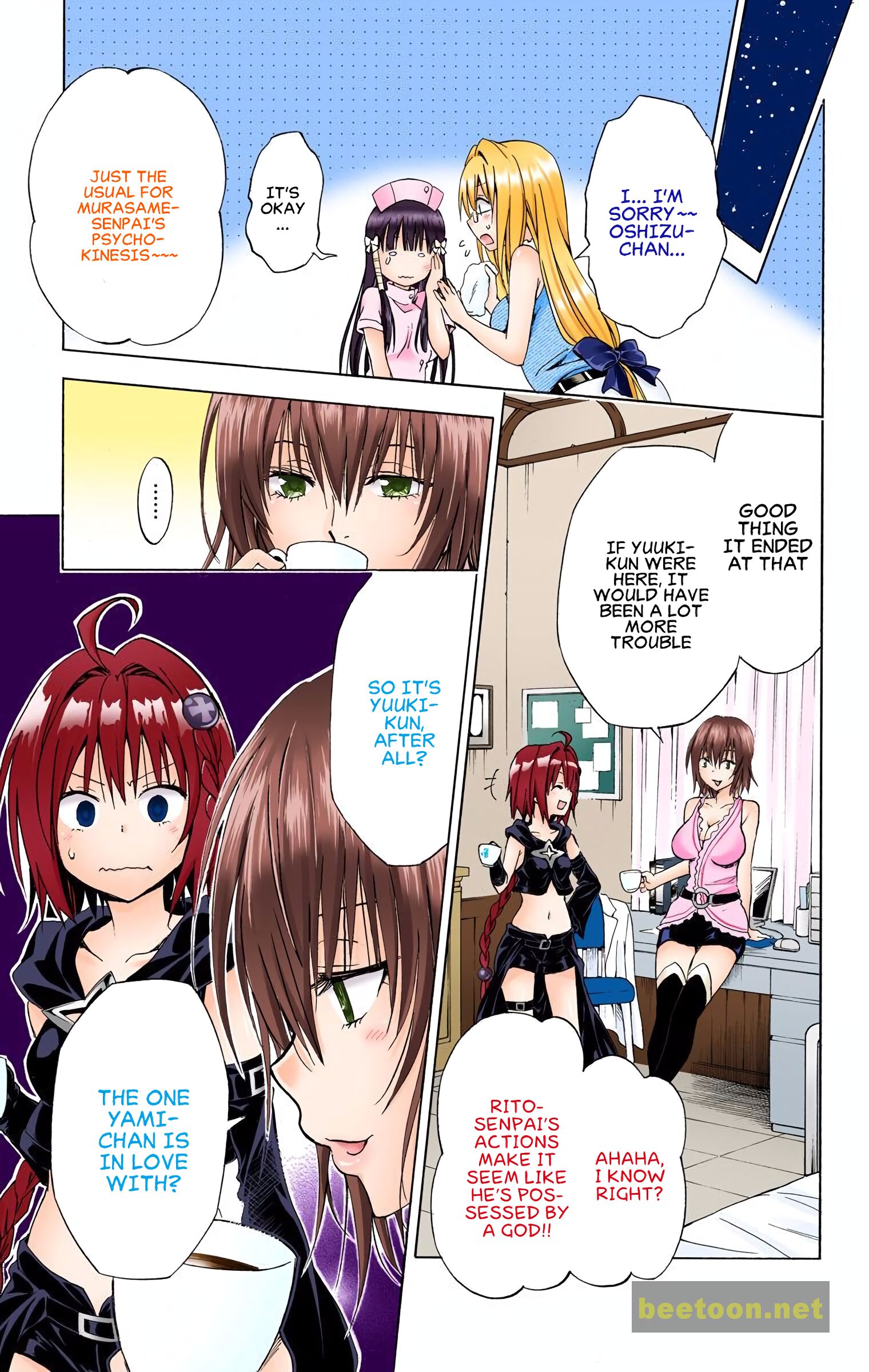 To LOVE-Ru Darkness - Full color Chapter 65 - HolyManga.Net