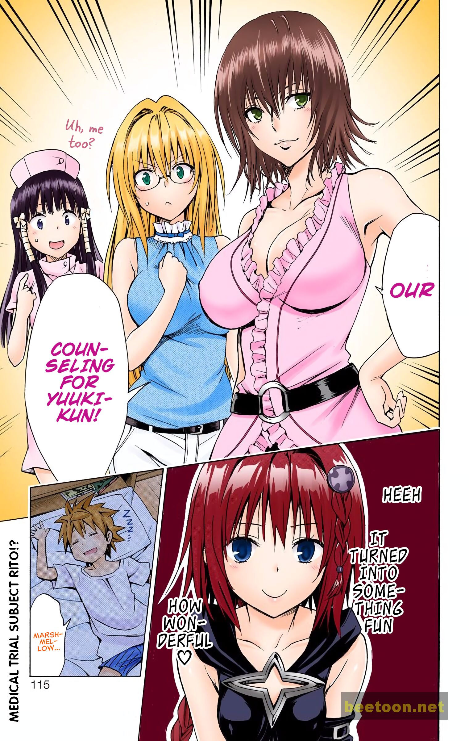 To LOVE-Ru Darkness - Full color Chapter 65 - HolyManga.Net