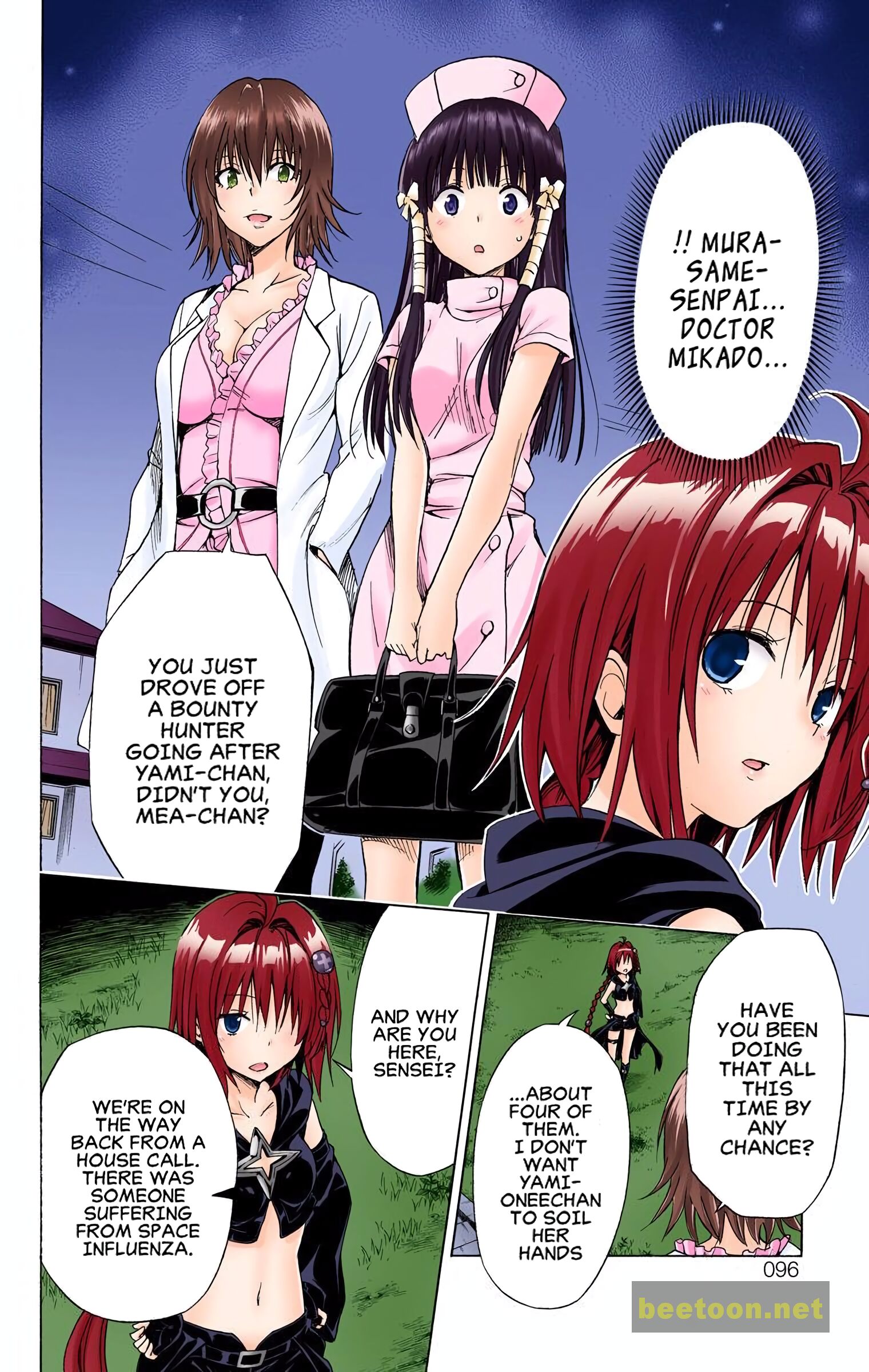 To LOVE-Ru Darkness - Full color Chapter 65 - HolyManga.Net