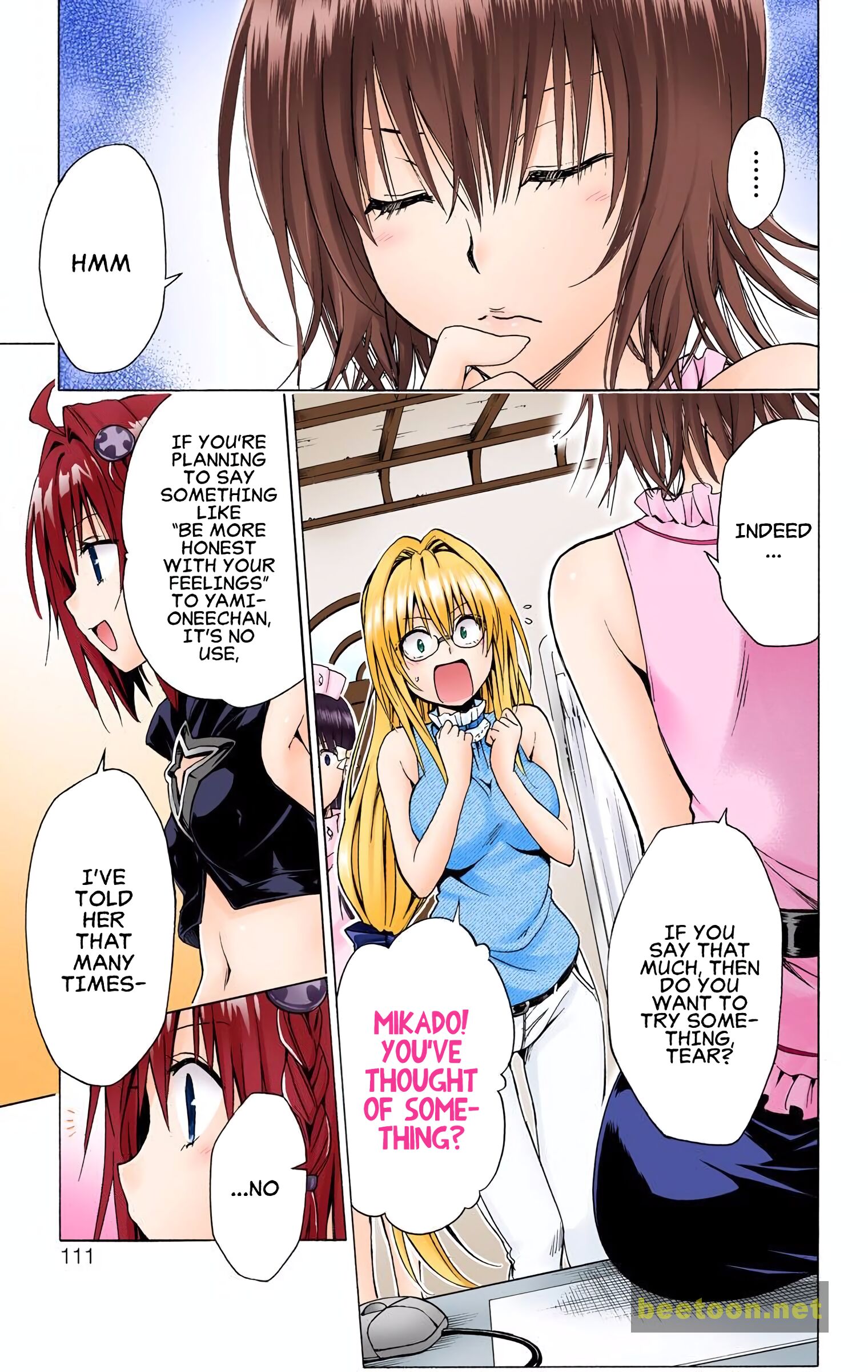 To LOVE-Ru Darkness - Full color Chapter 65 - HolyManga.Net