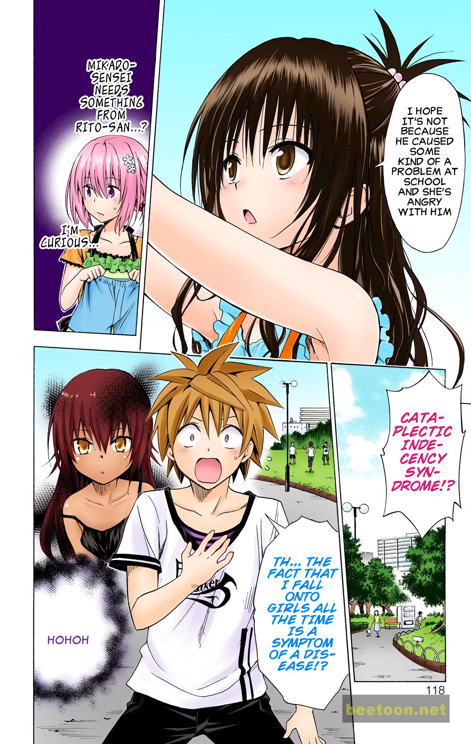 To LOVE-Ru Darkness - Full color Chapter 66 - HolyManga.Net