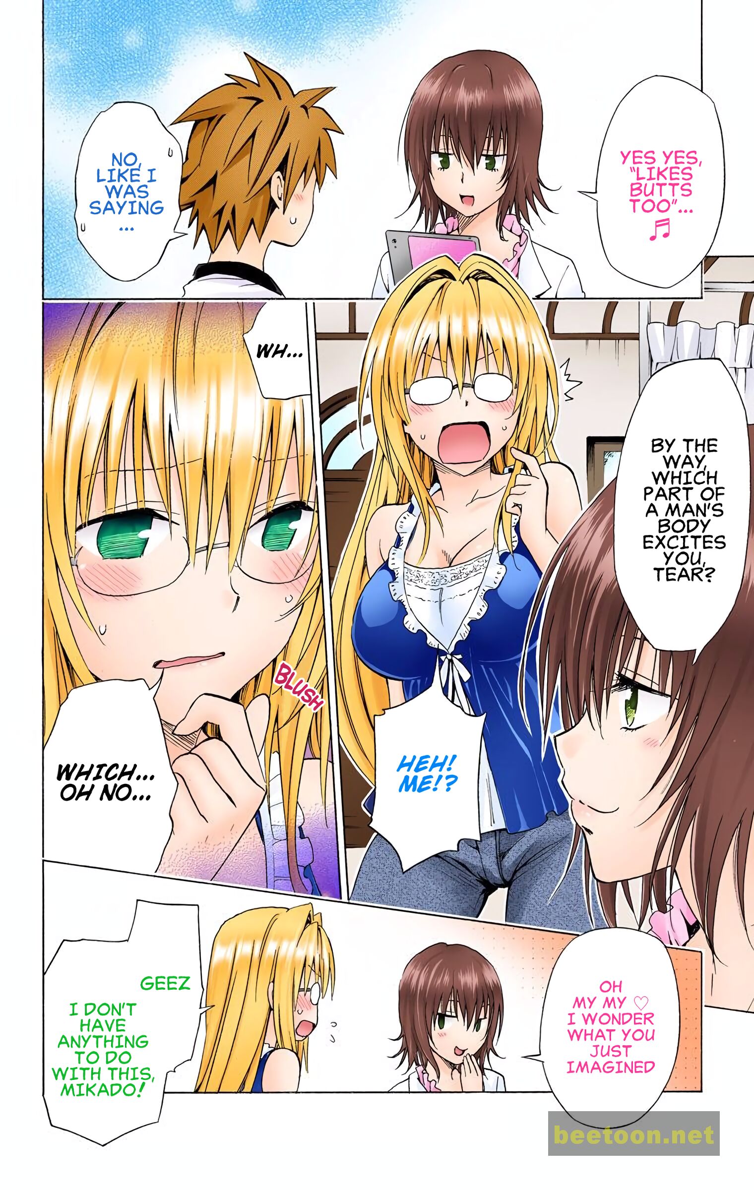 To LOVE-Ru Darkness - Full color Chapter 66 - HolyManga.Net