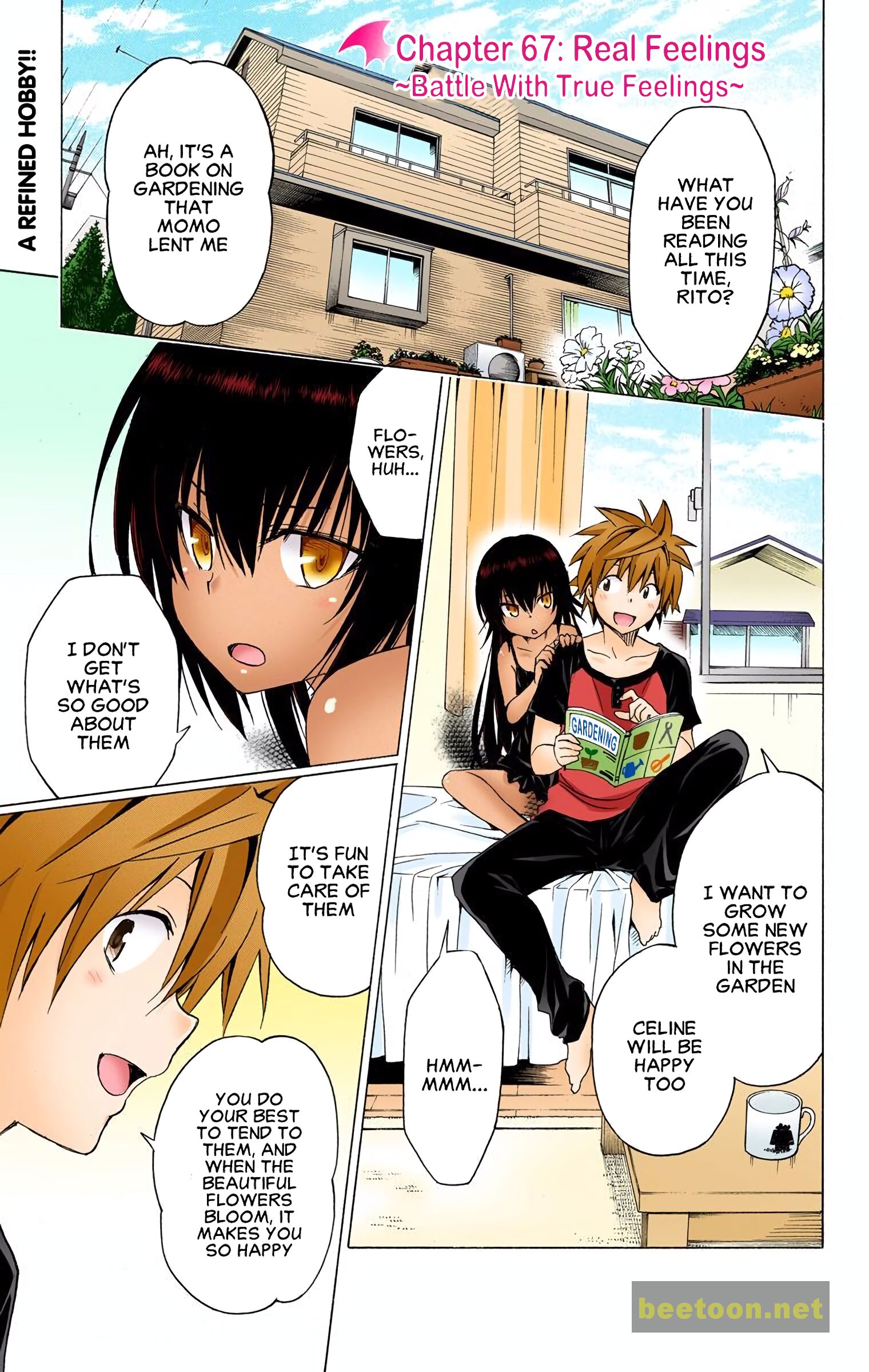 To LOVE-Ru Darkness - Full color Chapter 67 - HolyManga.Net