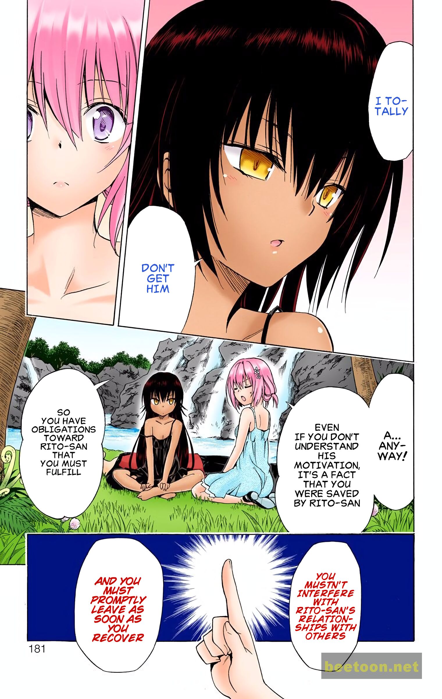 To LOVE-Ru Darkness - Full color Chapter 67 - HolyManga.Net