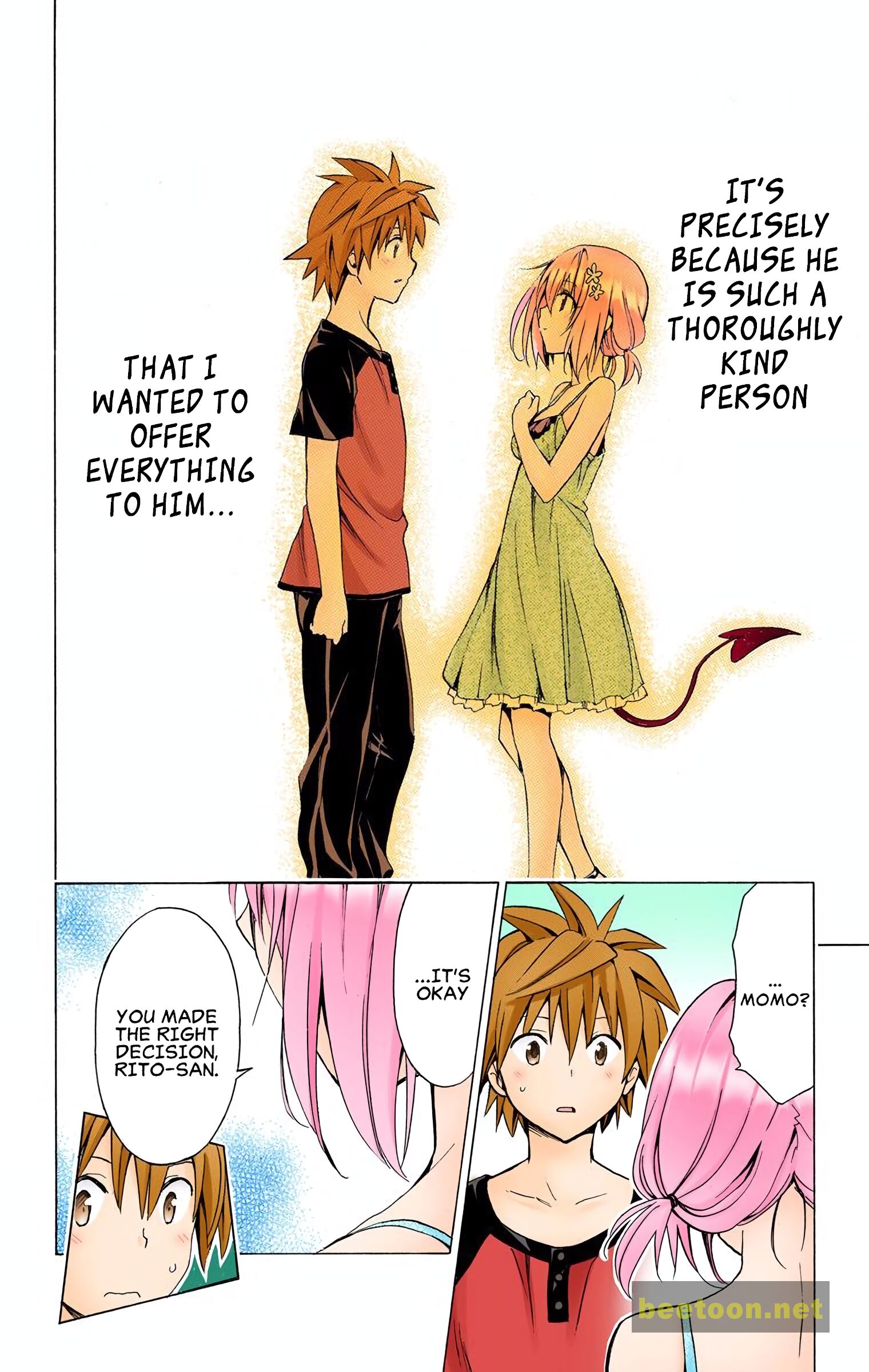 To LOVE-Ru Darkness - Full color Chapter 67 - HolyManga.Net