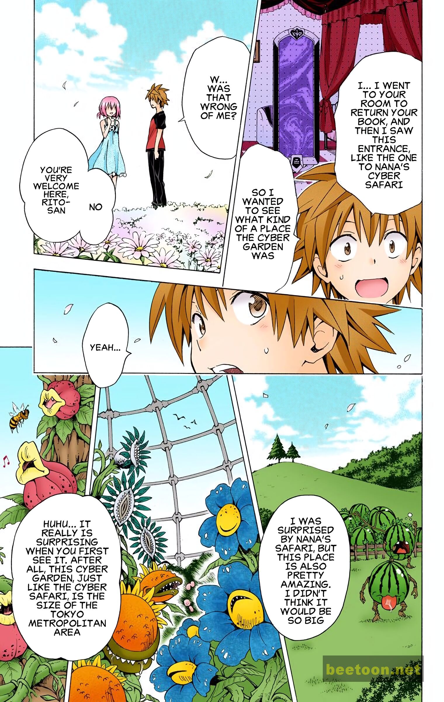 To LOVE-Ru Darkness - Full color Chapter 67 - HolyManga.Net