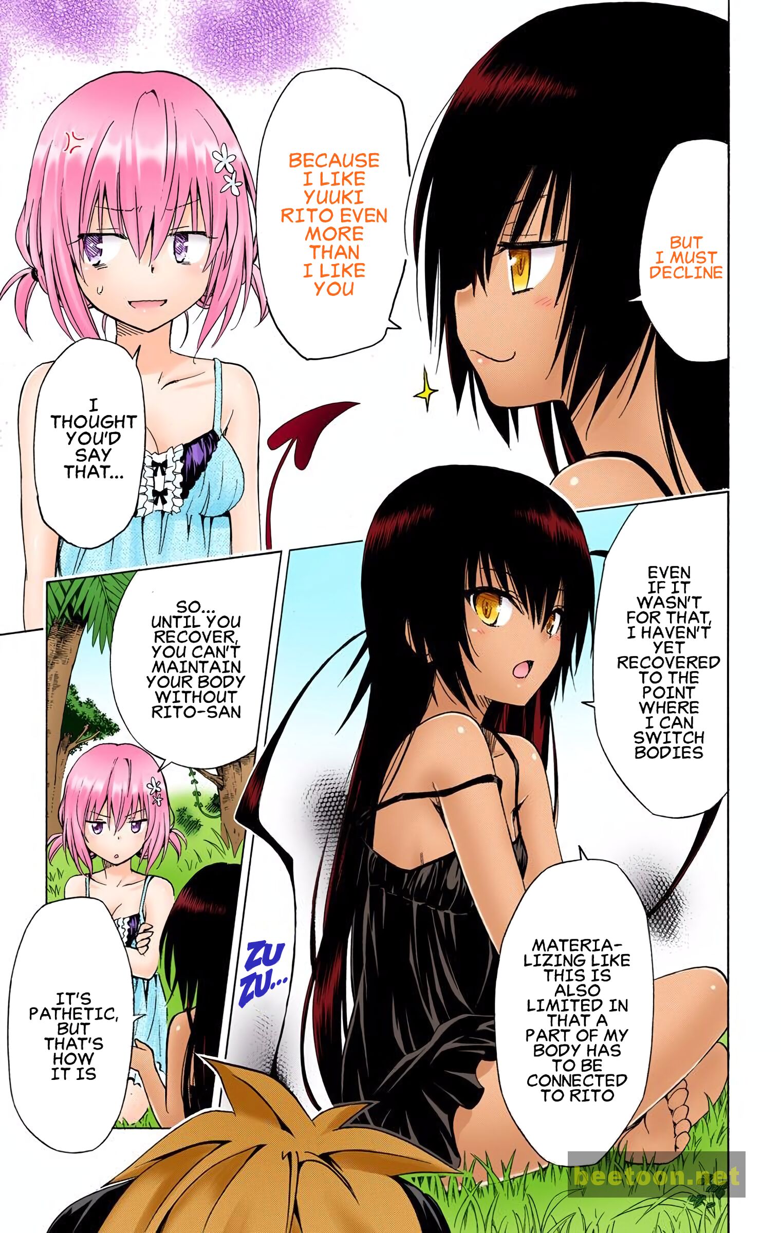 To LOVE-Ru Darkness - Full color Chapter 67 - HolyManga.Net