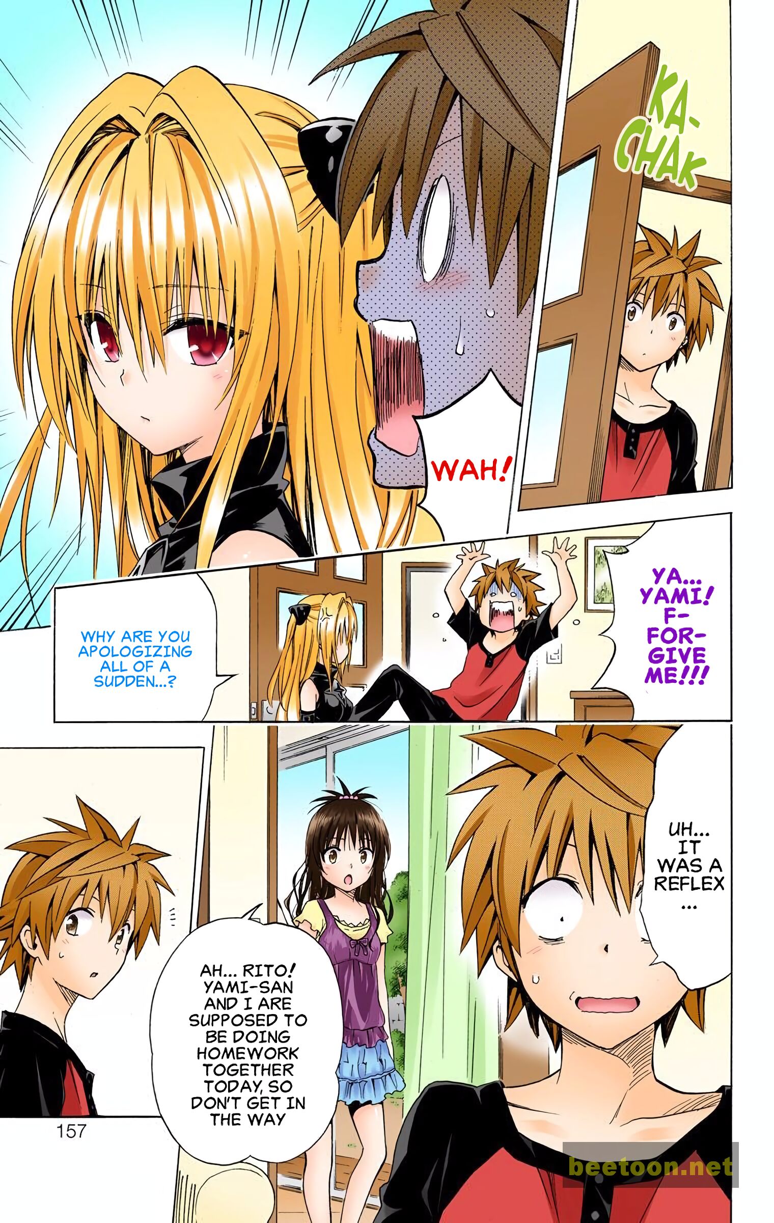 To LOVE-Ru Darkness - Full color Chapter 67 - HolyManga.Net