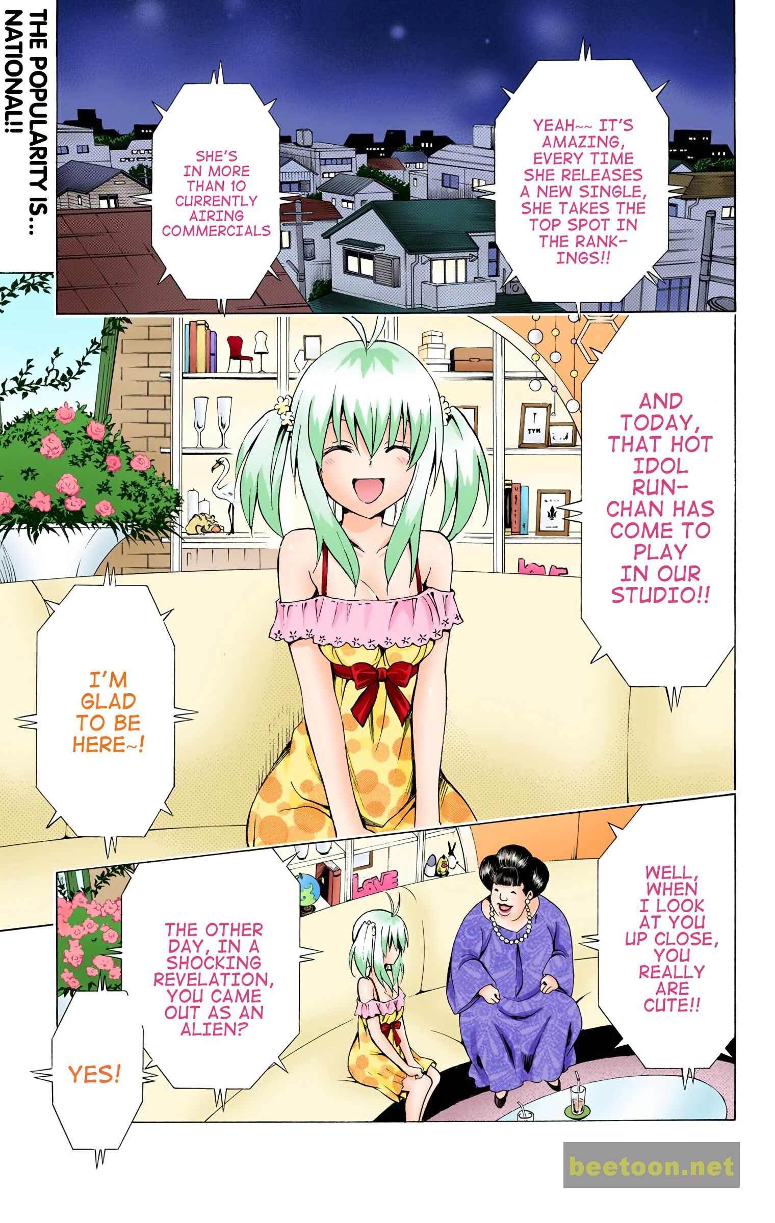 To LOVE-Ru Darkness - Full color Chapter 68 - HolyManga.Net