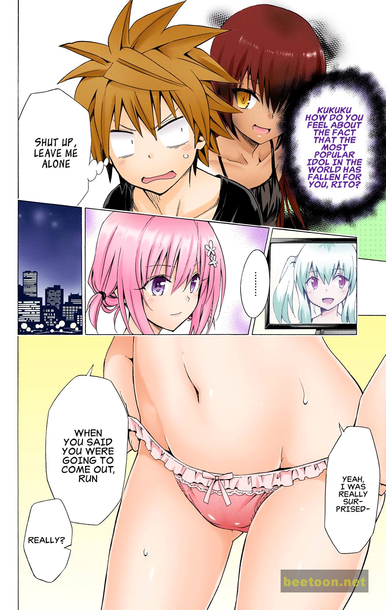 To LOVE-Ru Darkness - Full color Chapter 68 - HolyManga.Net