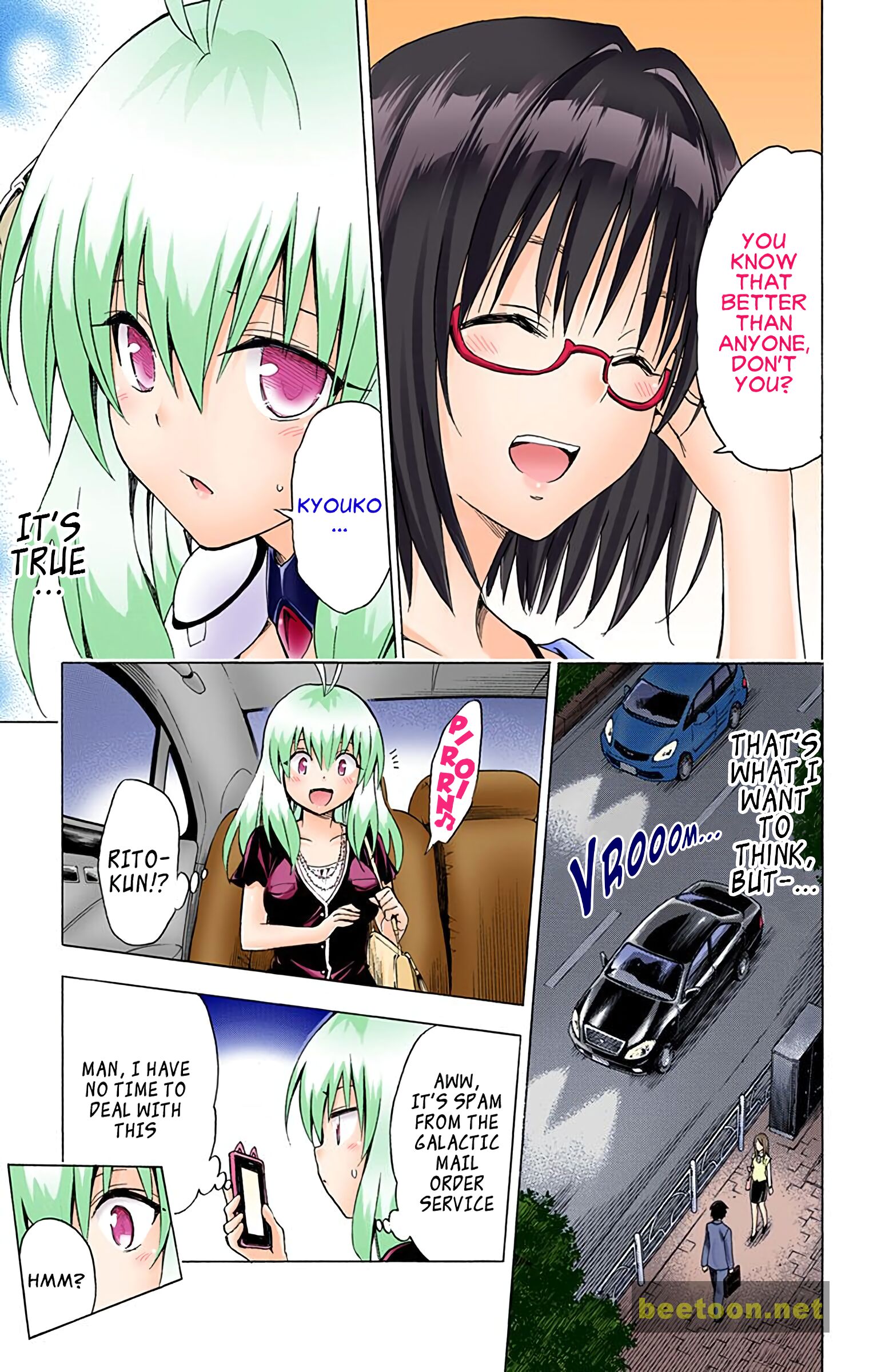 To LOVE-Ru Darkness - Full color Chapter 68 - HolyManga.Net