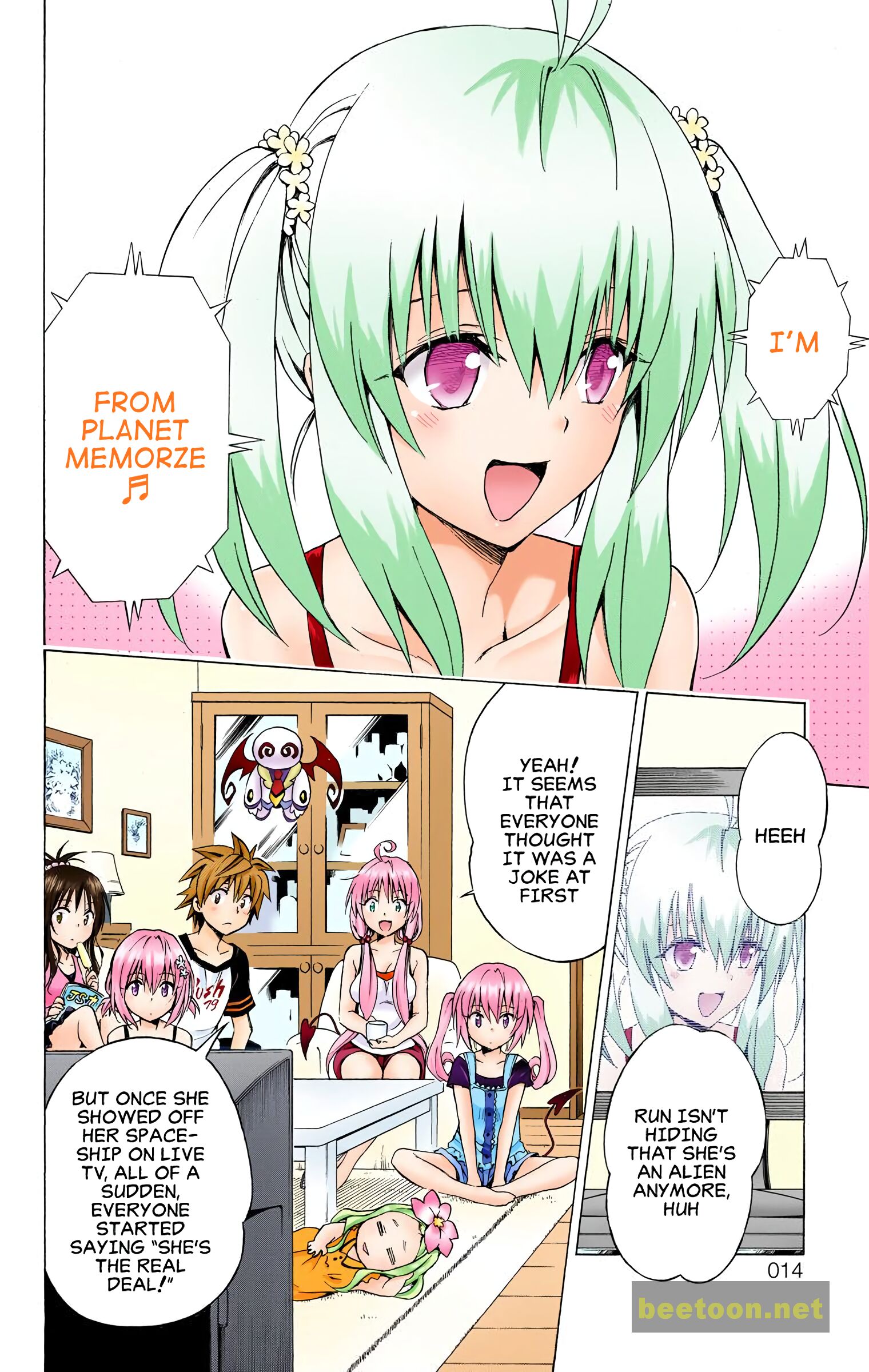 To LOVE-Ru Darkness - Full color Chapter 68 - HolyManga.Net