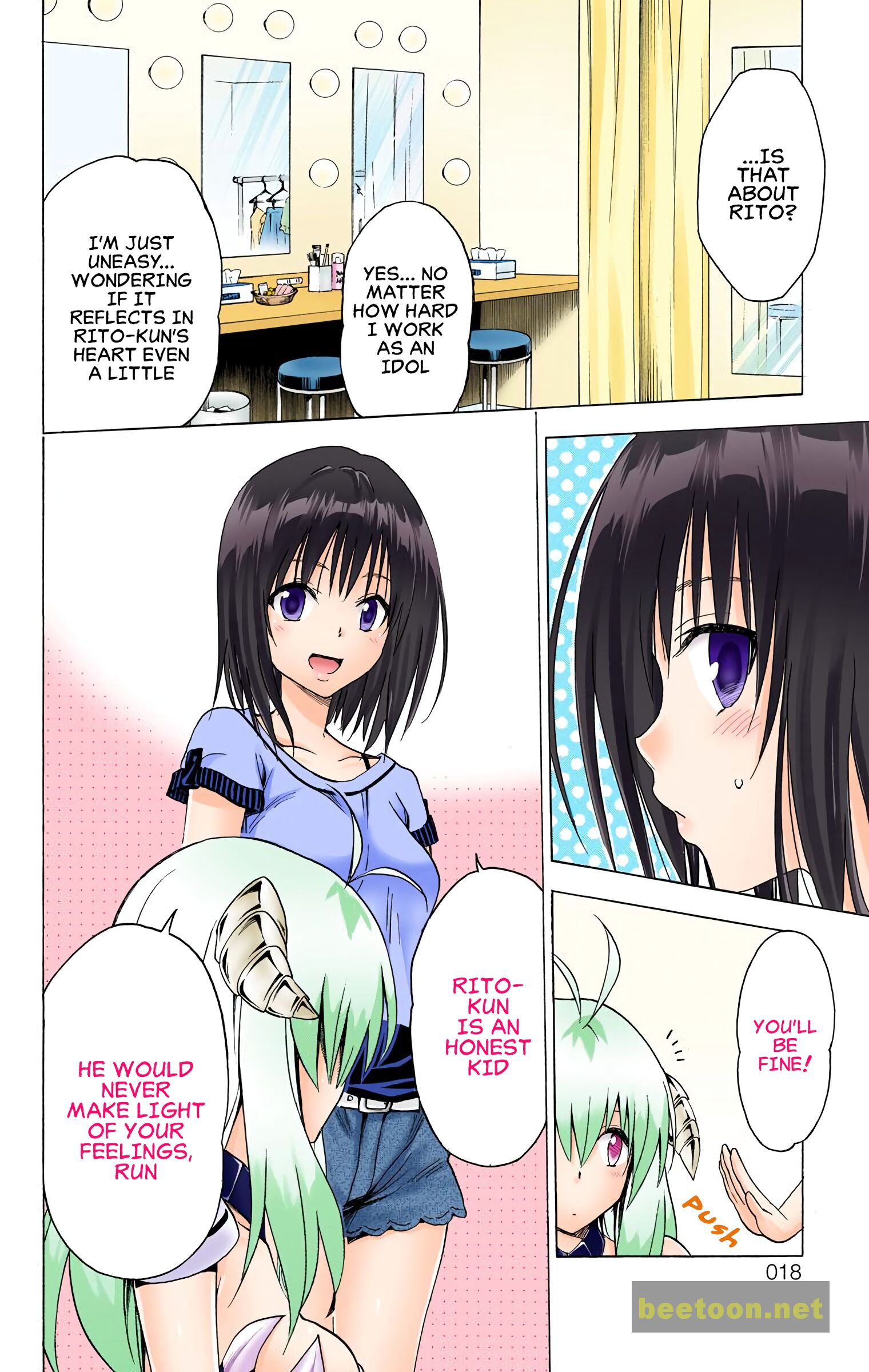 To LOVE-Ru Darkness - Full color Chapter 68 - HolyManga.Net
