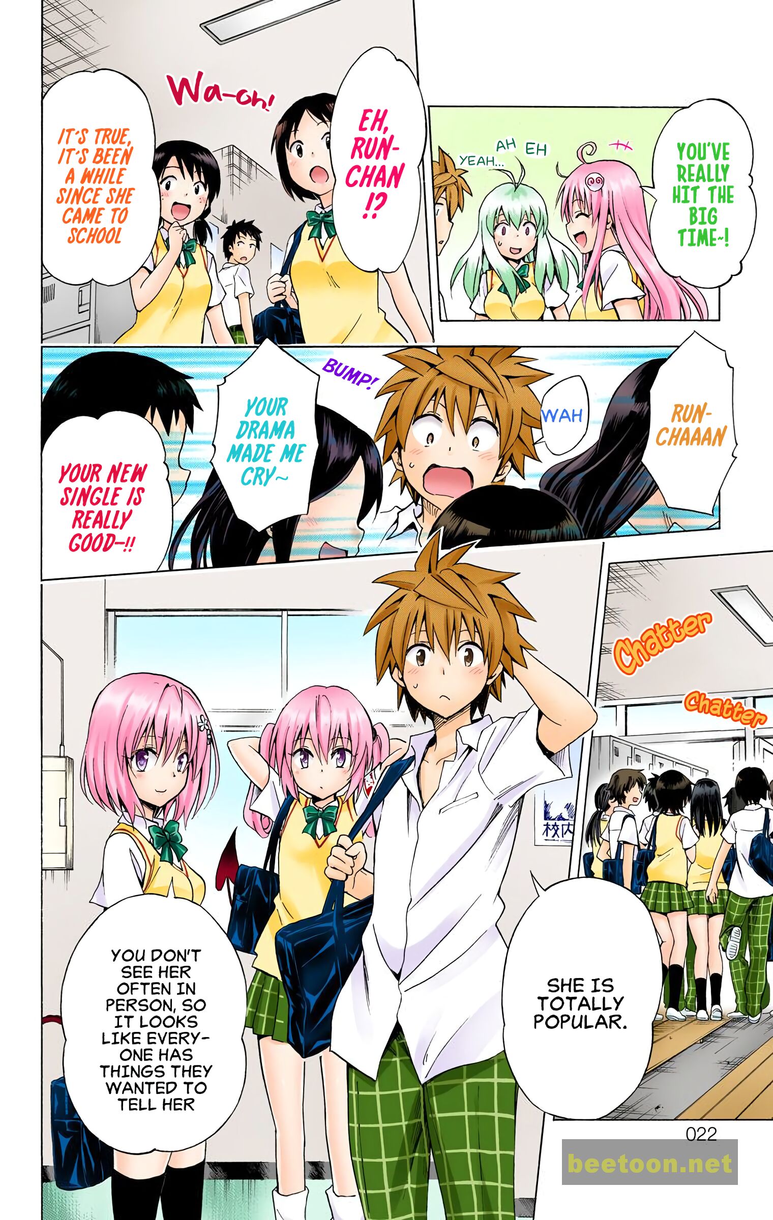 To LOVE-Ru Darkness - Full color Chapter 68 - HolyManga.Net