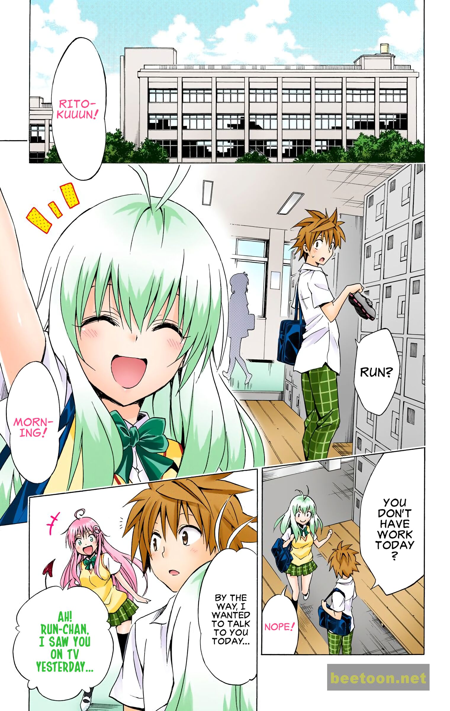 To LOVE-Ru Darkness - Full color Chapter 68 - HolyManga.Net