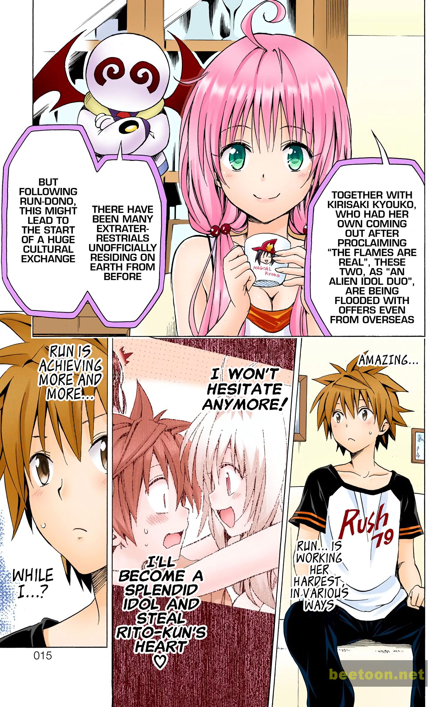 To LOVE-Ru Darkness - Full color Chapter 68 - HolyManga.Net