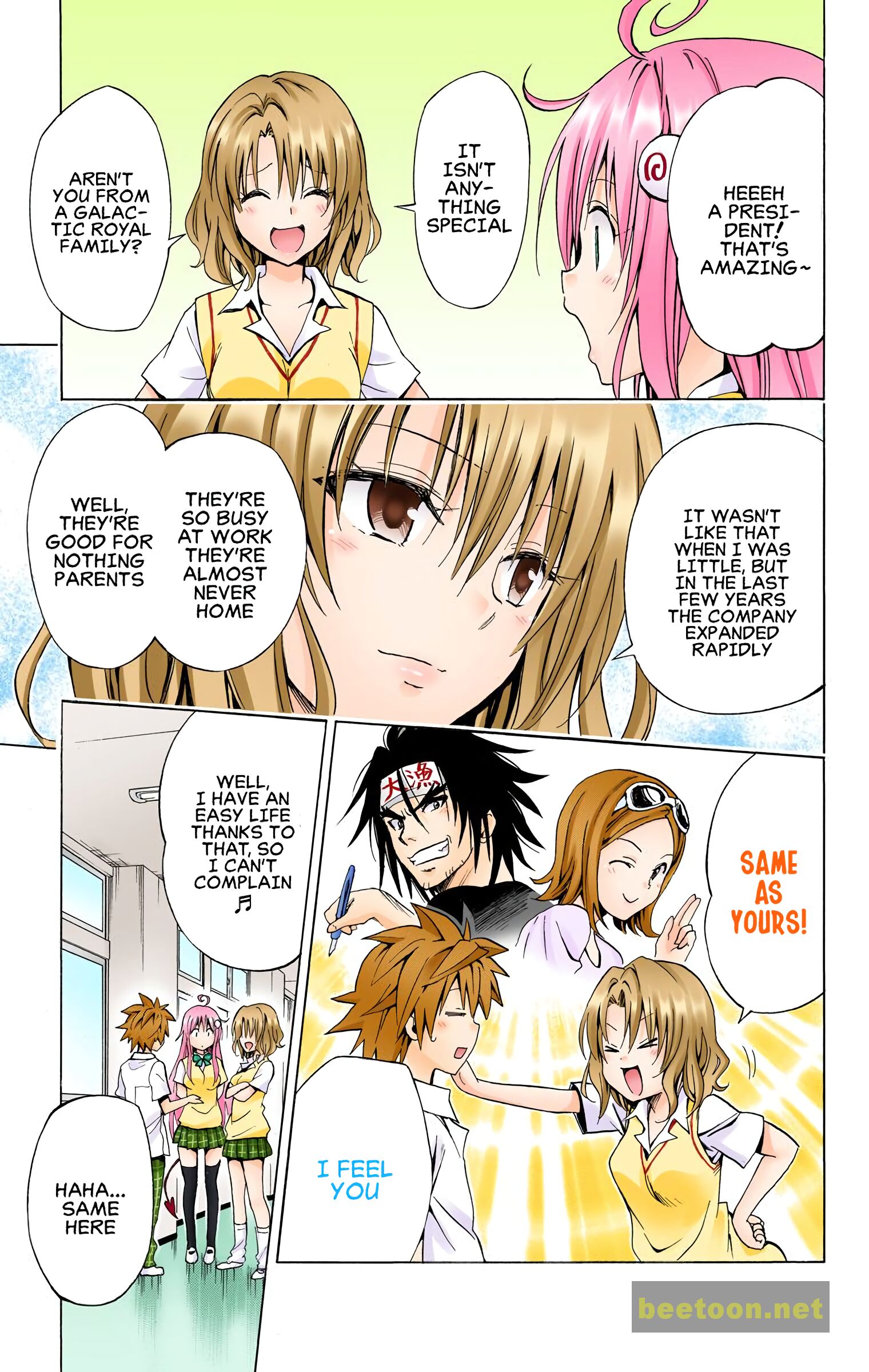 To LOVE-Ru Darkness - Full color Chapter 69 - HolyManga.Net