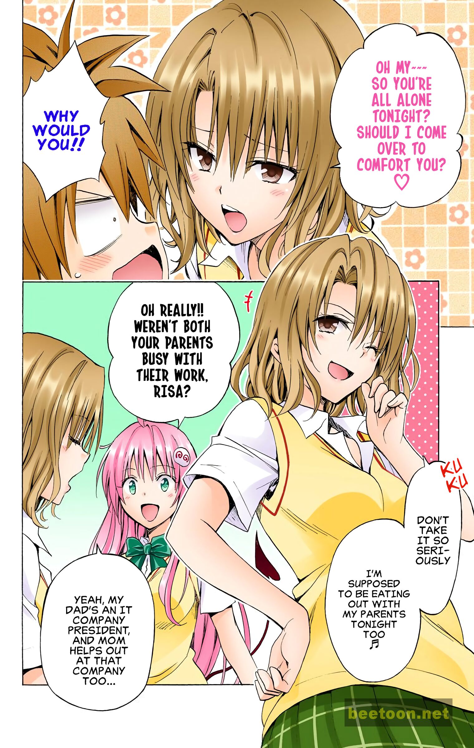 To LOVE-Ru Darkness - Full color Chapter 69 - HolyManga.Net