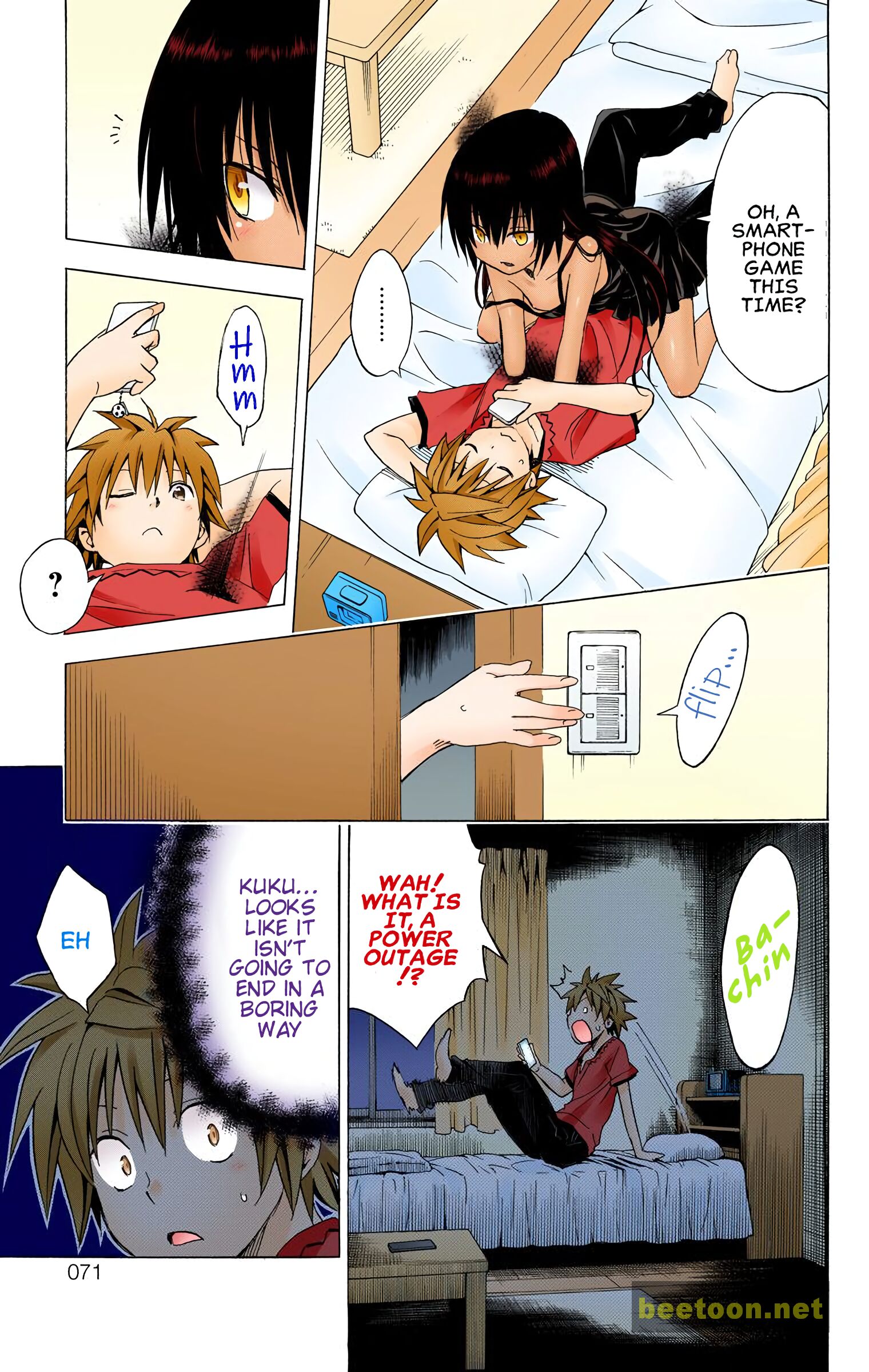 To LOVE-Ru Darkness - Full color Chapter 69 - HolyManga.Net