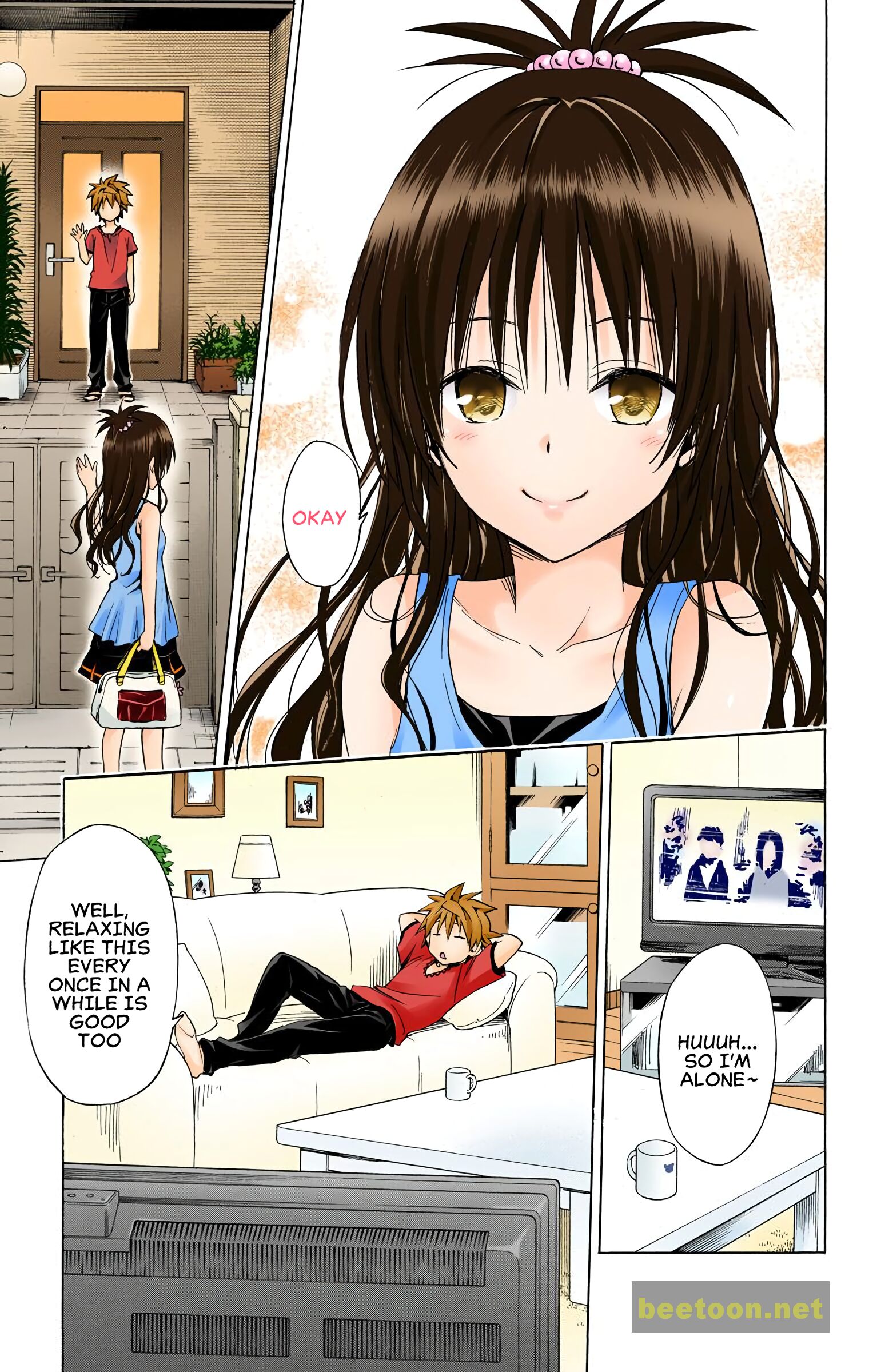 To LOVE-Ru Darkness - Full color Chapter 69 - HolyManga.Net