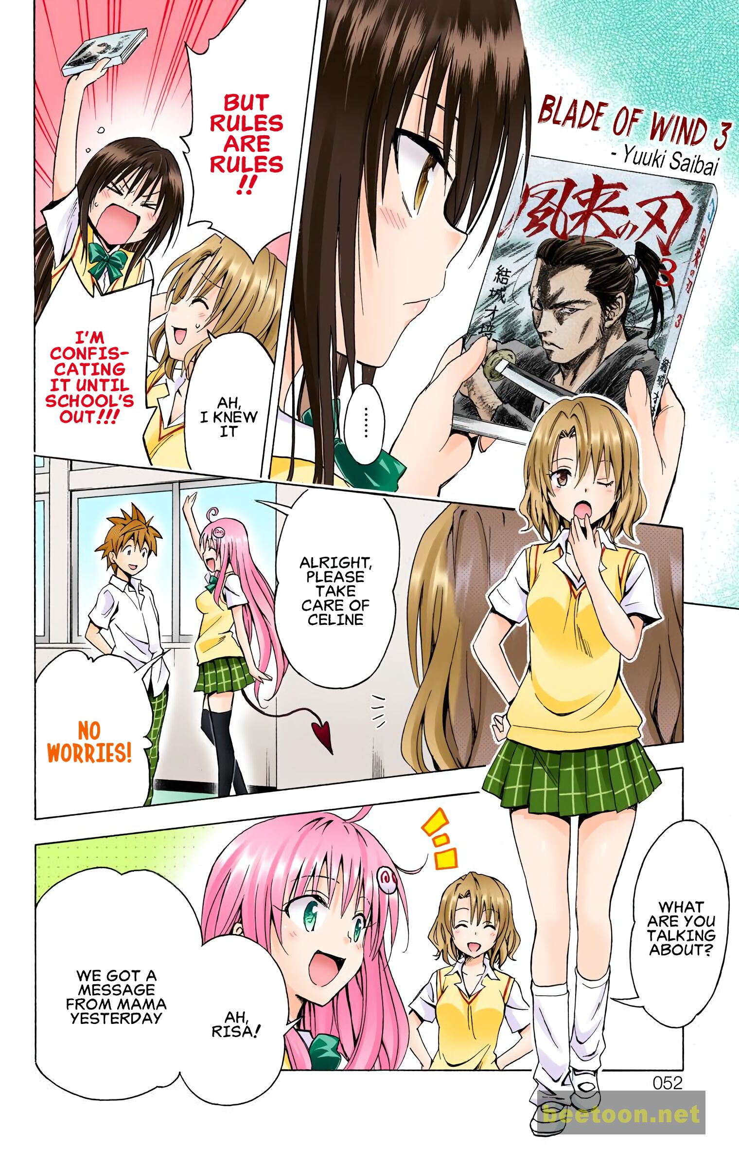 To LOVE-Ru Darkness - Full color Chapter 69 - HolyManga.Net