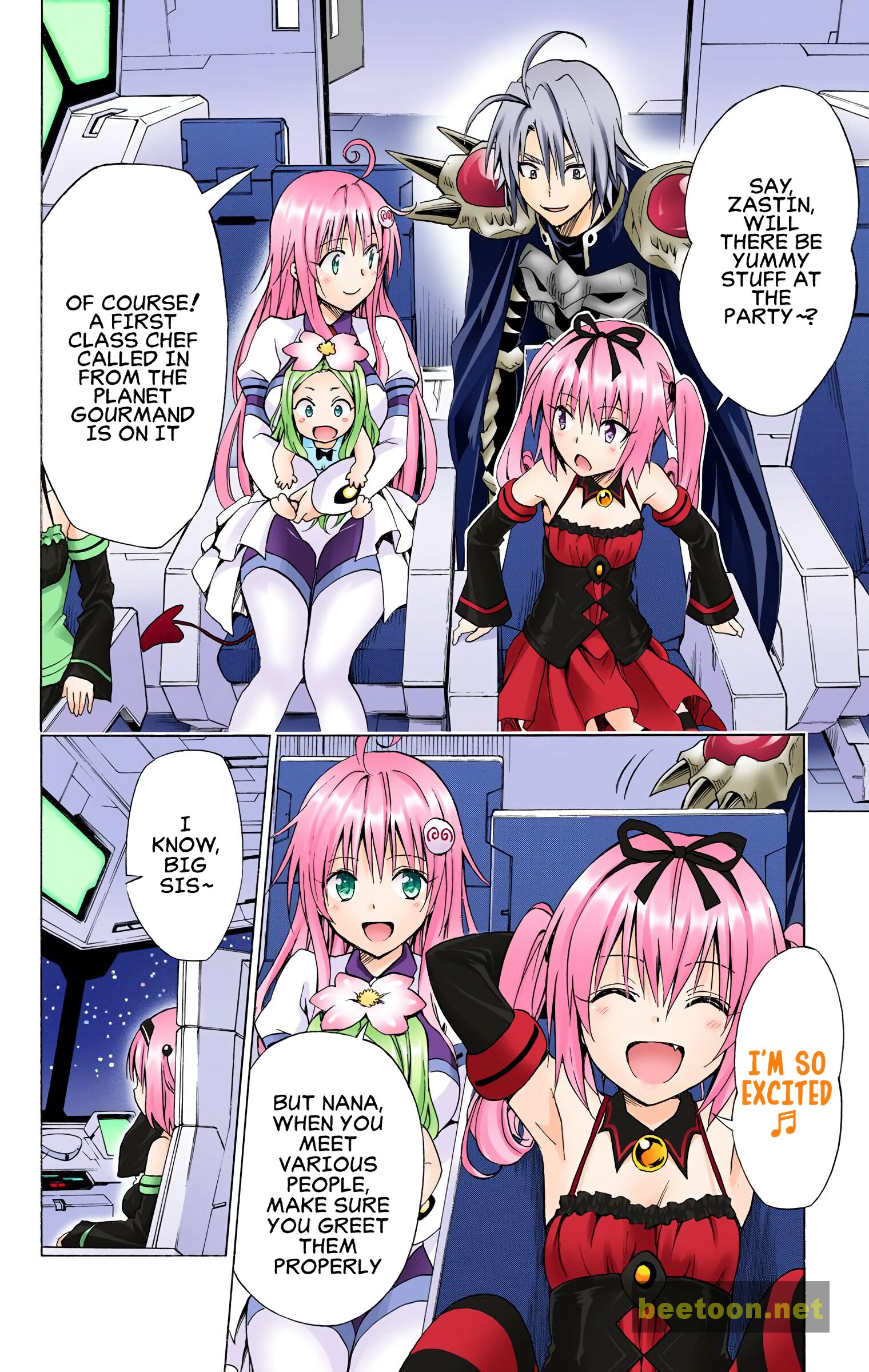 To LOVE-Ru Darkness - Full color Chapter 69 - HolyManga.Net