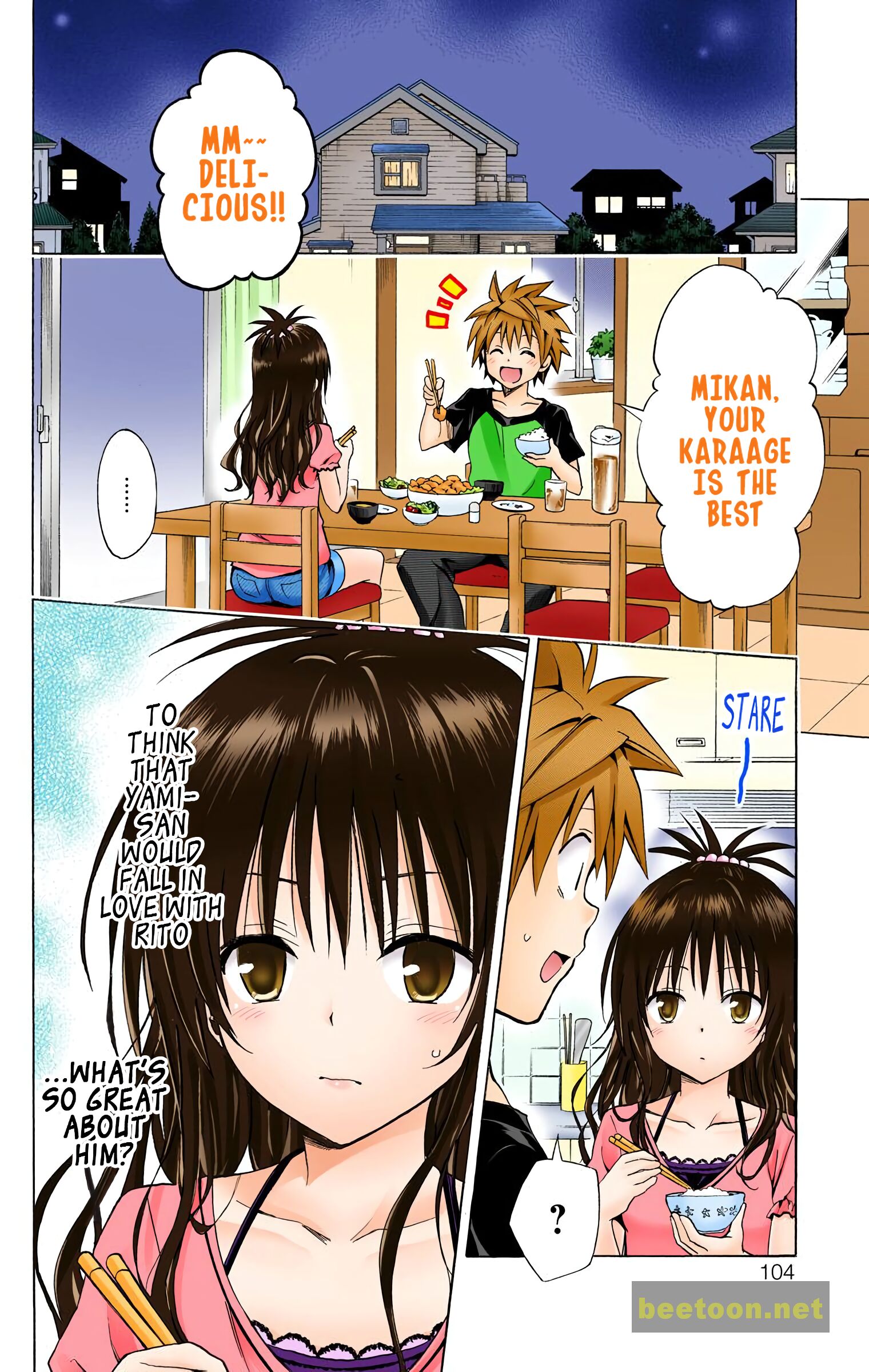 To LOVE-Ru Darkness - Full color Chapter 70 - HolyManga.Net