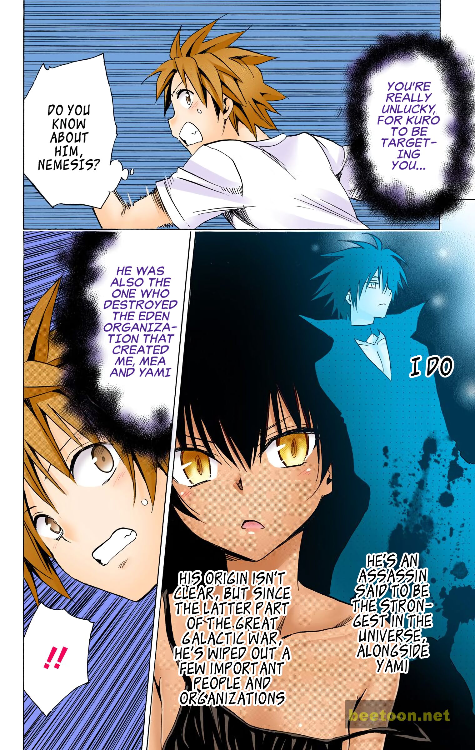 To LOVE-Ru Darkness - Full color Chapter 70 - HolyManga.Net