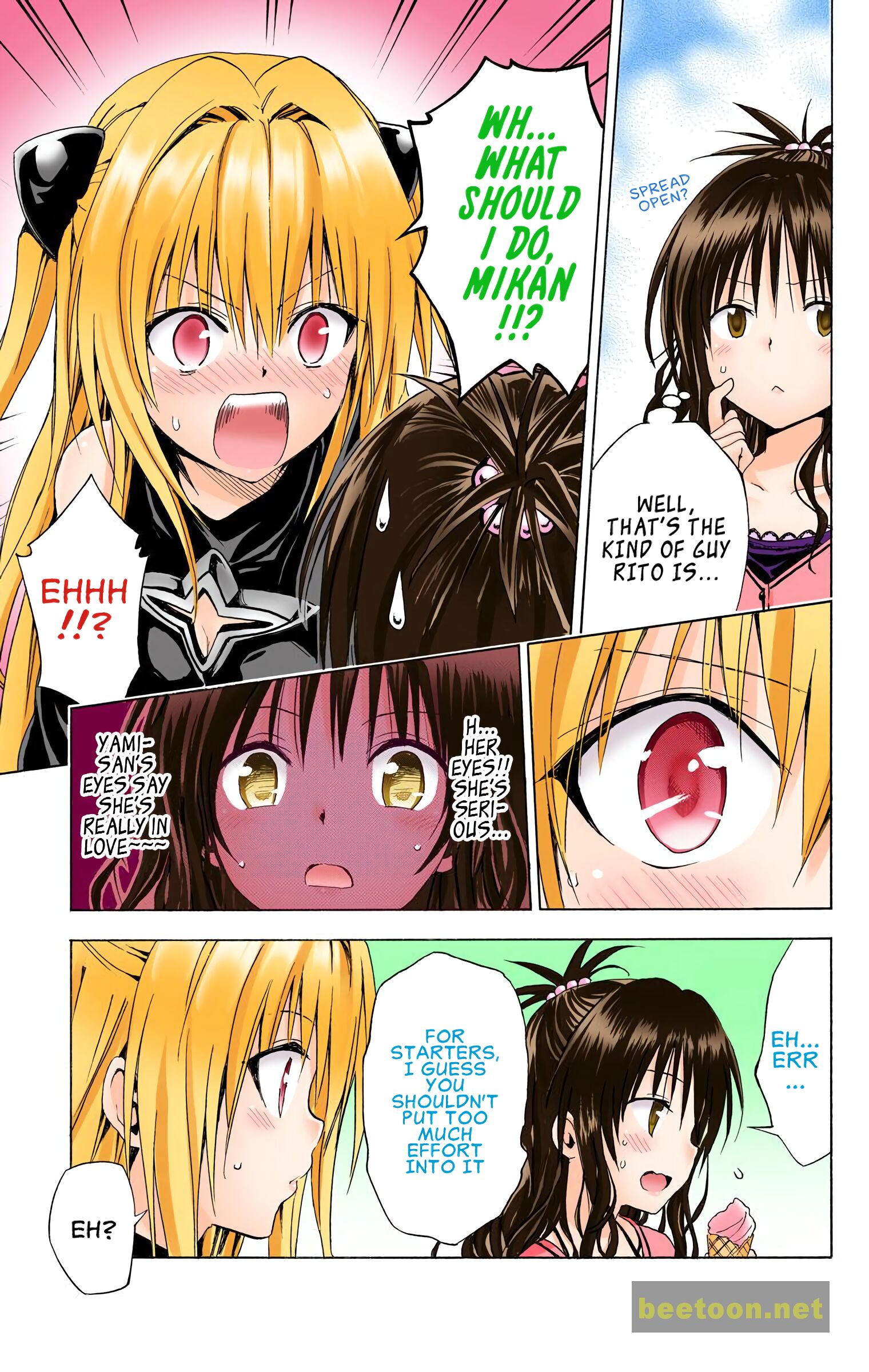 To LOVE-Ru Darkness - Full color Chapter 70 - HolyManga.Net