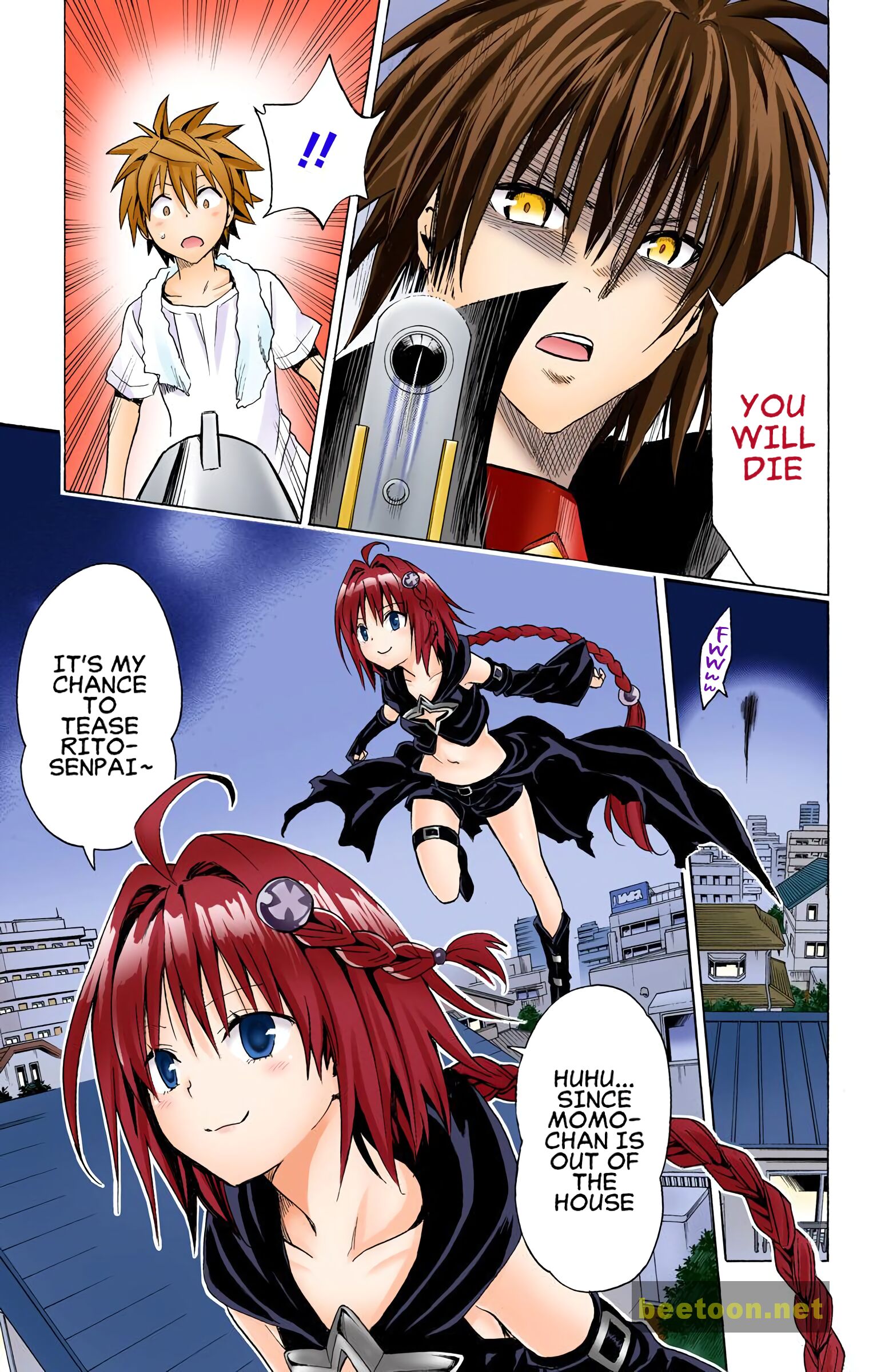 To LOVE-Ru Darkness - Full color Chapter 70 - HolyManga.Net