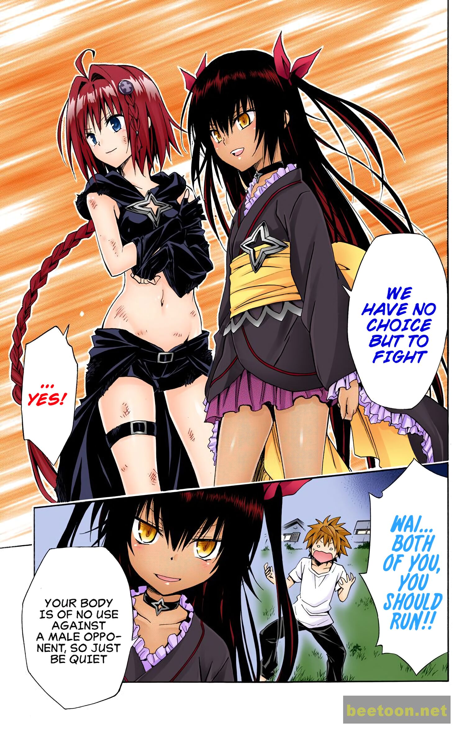 To LOVE-Ru Darkness - Full color Chapter 71 - HolyManga.Net