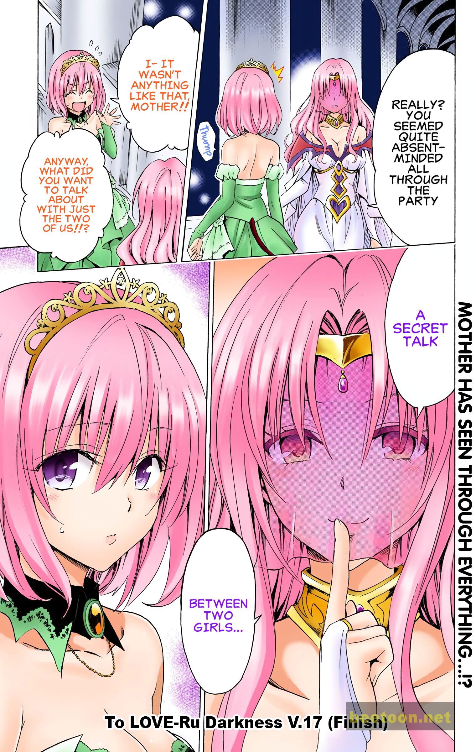 To LOVE-Ru Darkness - Full color Chapter 72 - HolyManga.Net